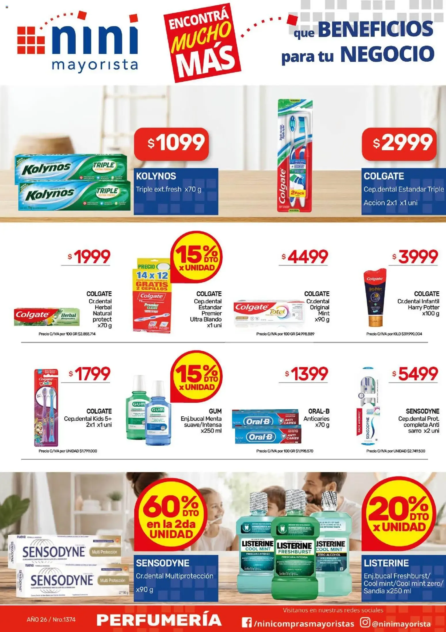 Ofertas de NINI Mayorista - Revista N°1374 24 de agosto al 30 de agosto 2026 - Página 3 del catálogo