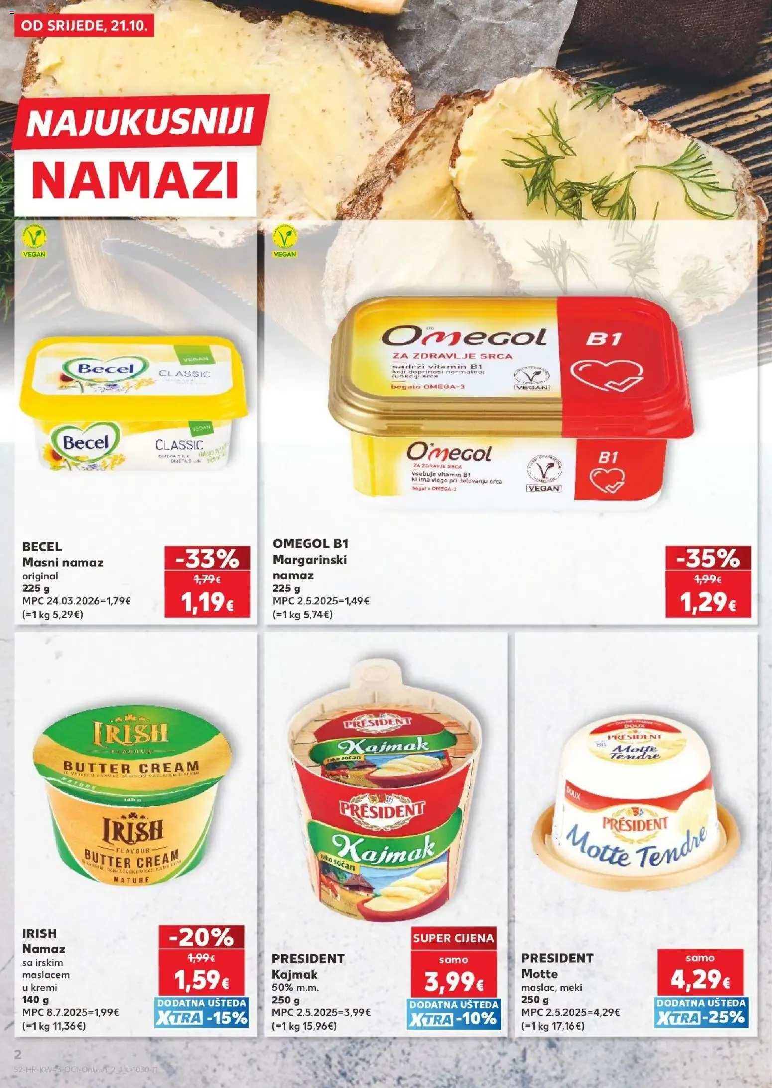Katalog Kaufland Katalog novi od 21.10.2026 na listanje > letak digitalni od 21. listopada do 27. listopada 2026. - Pregled Stranica 2