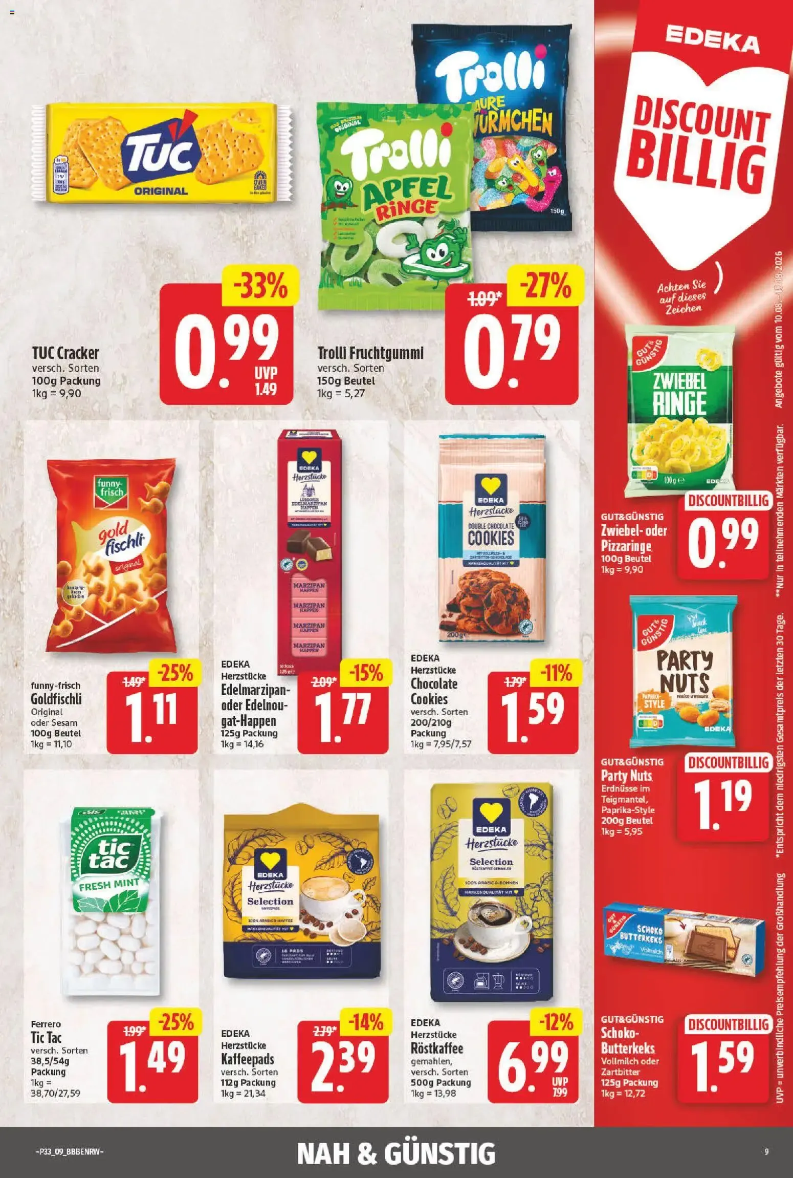NP Discount Prospekt (ab 10.08.2026) zum Blättern von 10. August bis 15. August 2026 - Prospekt seite 9