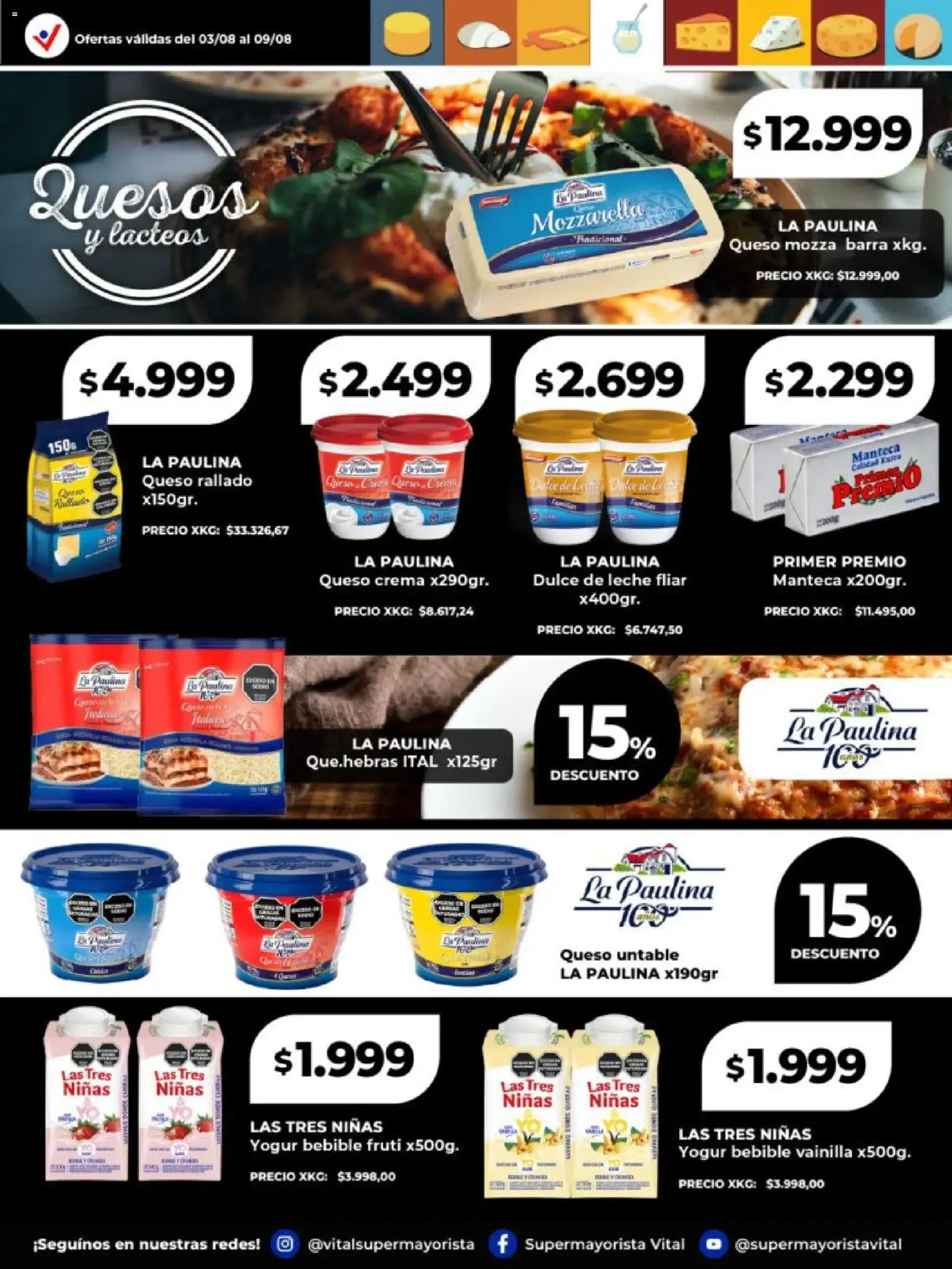 Ofertas de Vital - Especial de frescos || del 03/08/2026 - 09/08/2026 || Catálogo 3 de agosto al 9 de agosto 2026 - Página 4 del catálogo