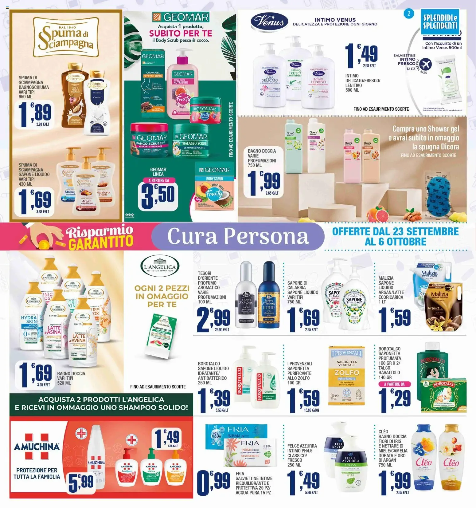 Splendidi e Splendenti volantino dal 23/09/2026 - online Offerte da 23 settembre a 6 ottobre di 2026 - Pagina del volantino 2