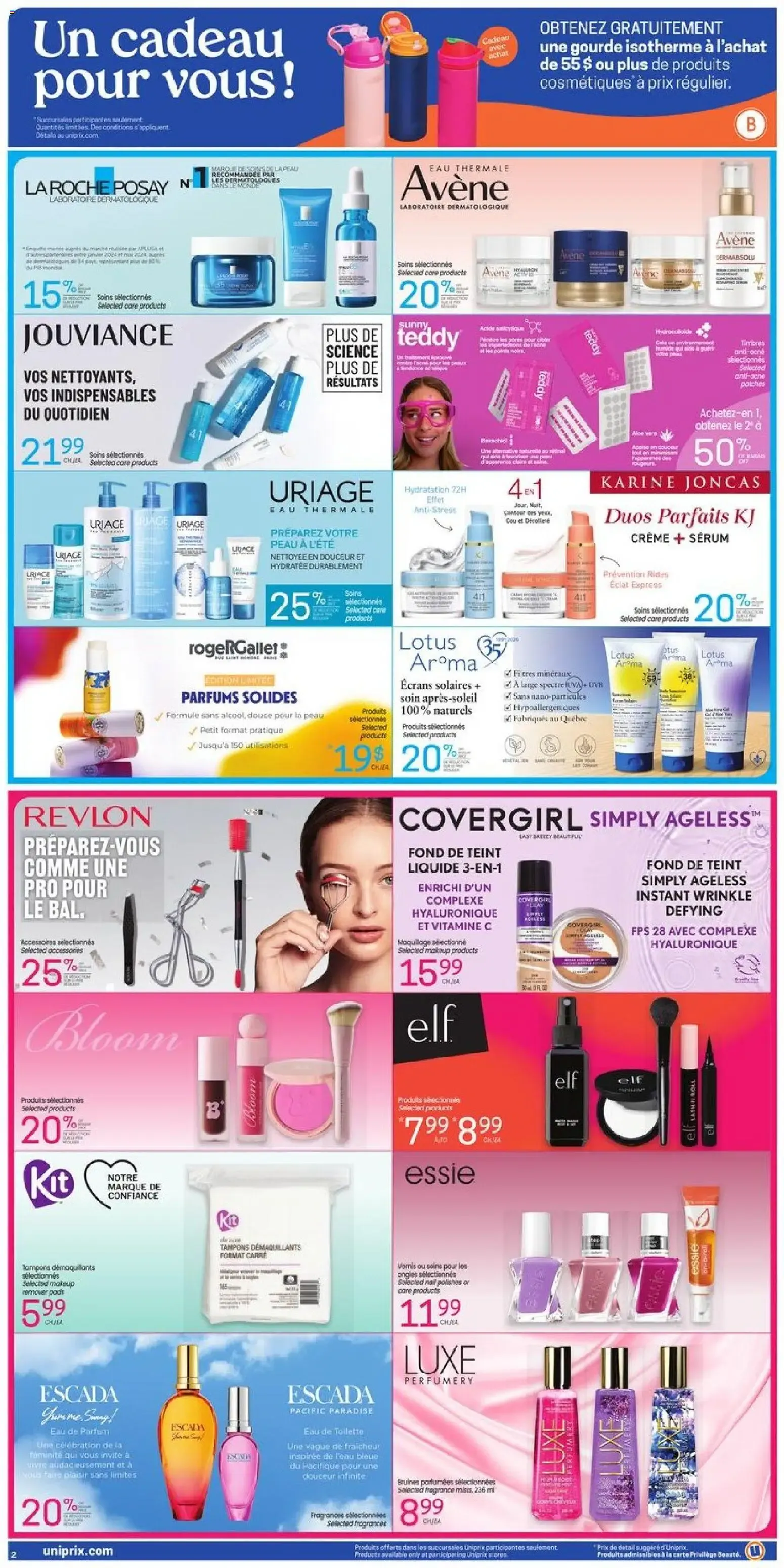 Uniprix weekly flyer / circulaire from Jun 11, 2026 > weekly specials & deals from June 11 to June 17 2026 - flyer page 3
