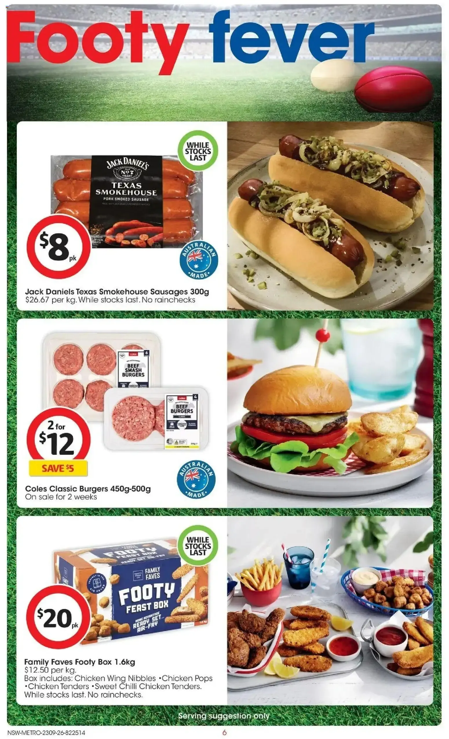 Coles | Footy Fever - Catalogue valid from 23 September to 29 September 2026 - page 6