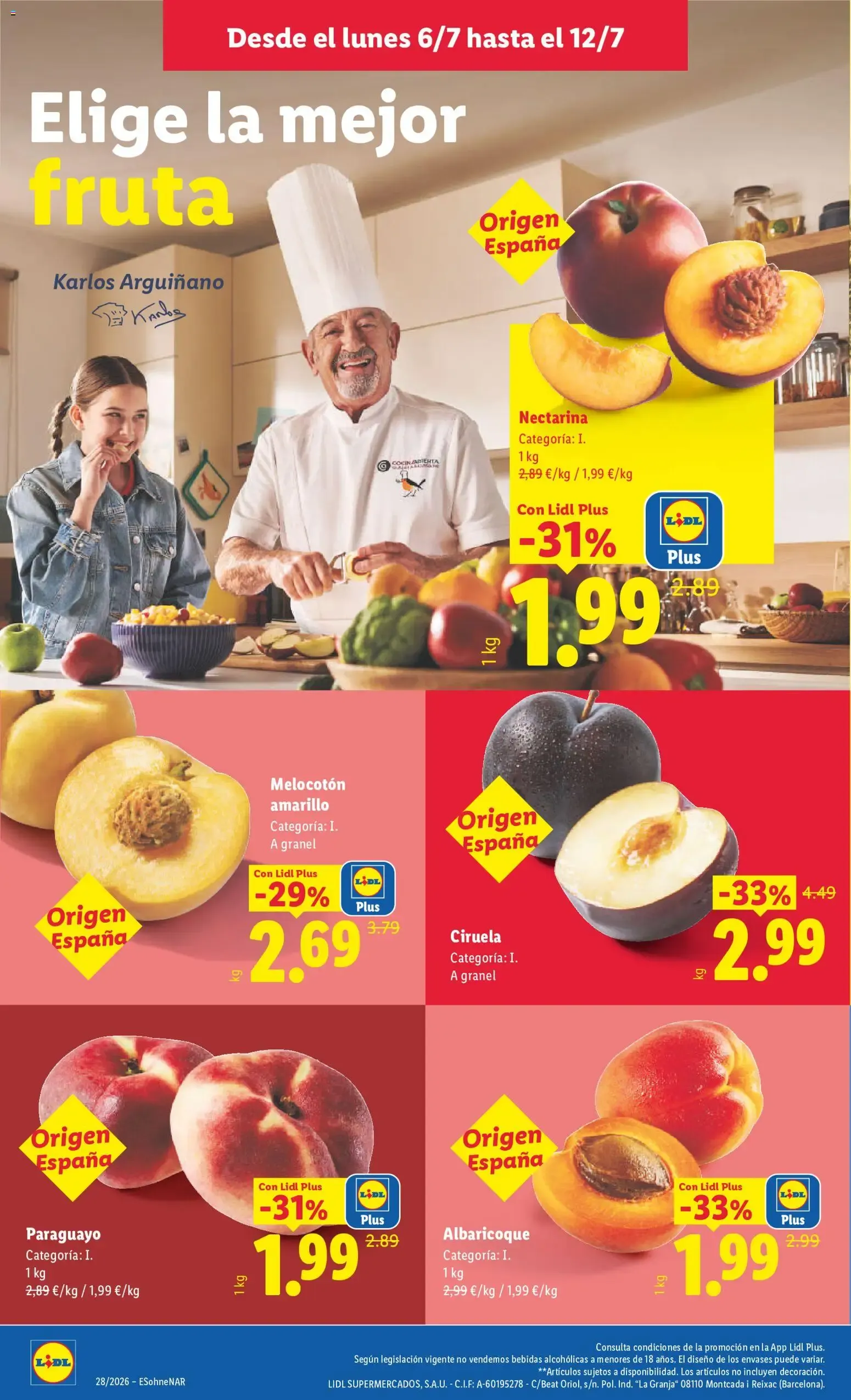 Catálogo de Lidl Plus: acumula puntos y llévate premios extra 6 de julio al 12 de julio 2026 - Página 6
