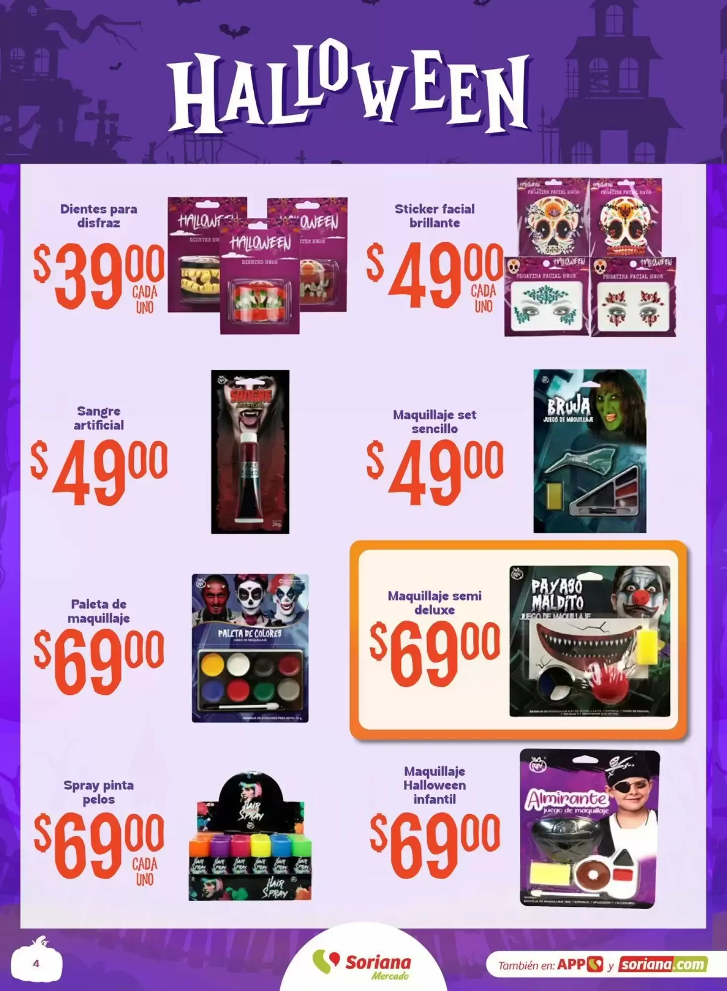 Catálogo de Halloween y Día de Muertos 1 de octubre al 31 de octubre 2026 - Pagina 4