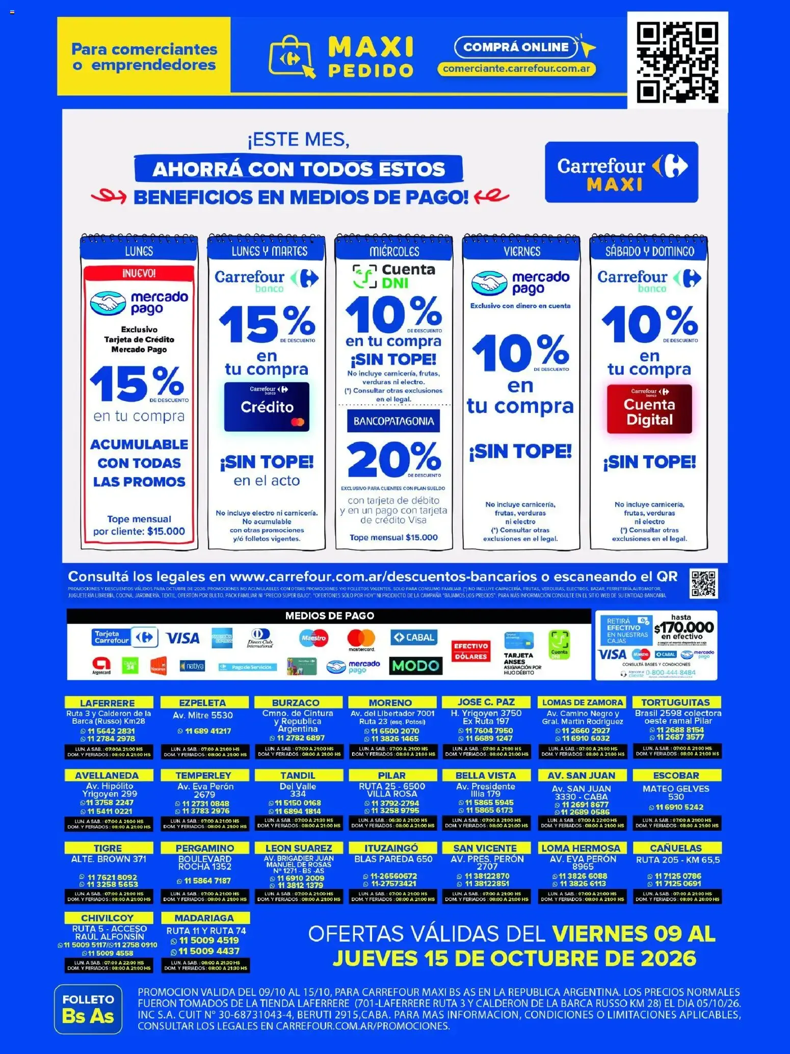Ofertas de Carrefour Maxi catálogo del 09/10/2026 - 15/10/2026 9 de octubre al 15 de octubre 2026 - Página 19 del catálogo