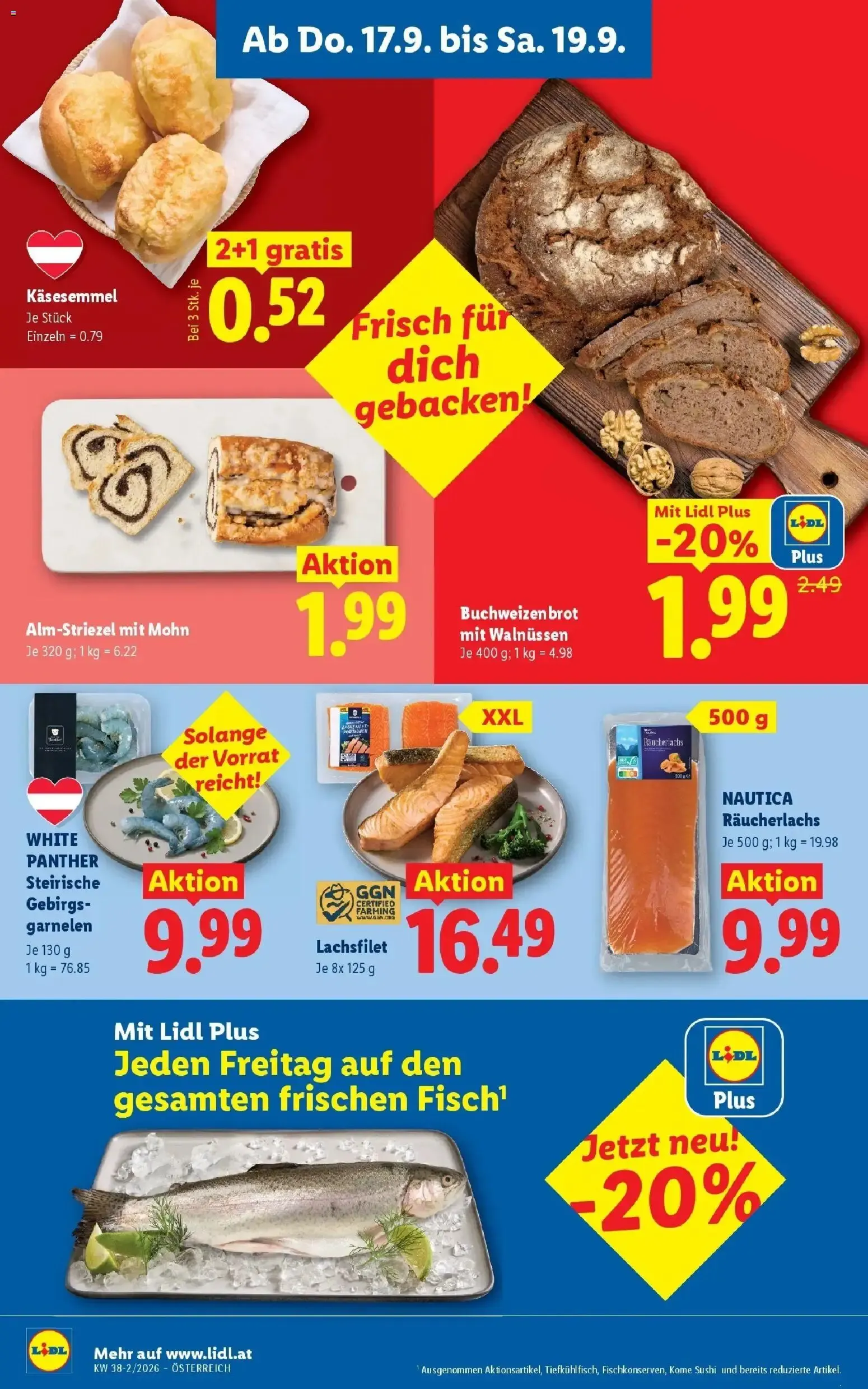 Lidl Flugblatt - Wien ab 17.09.2026 - Angebote ab donnerstag von 17. September bis 19. September 2026 - Flugblätt seite 6