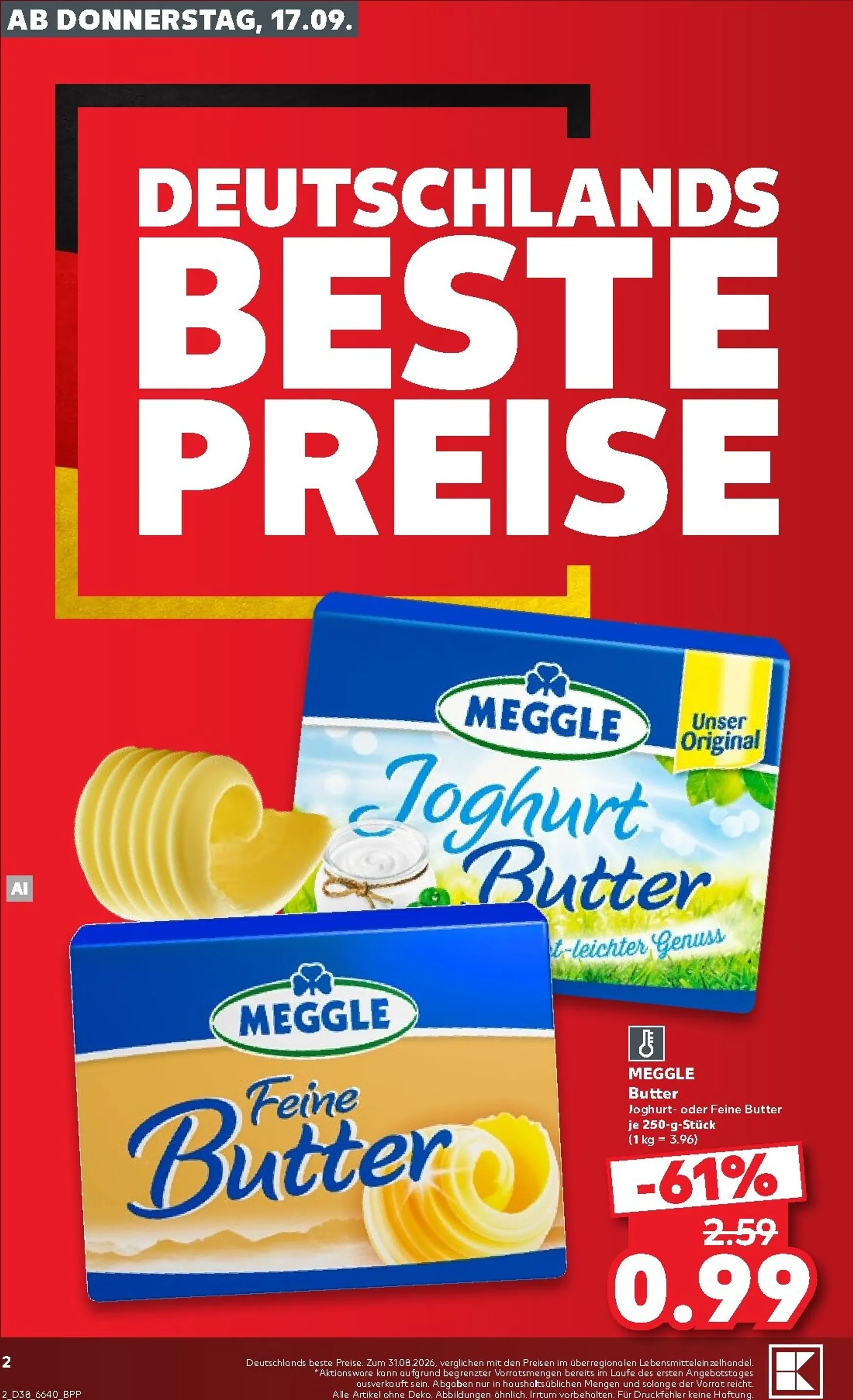 Neuer Kaufland Prospekt – von Donnerstag 17.09.2026 bis Mittwoch 23.09.2026 von 17. September bis 23. September 2026 - Prospekt seite 2