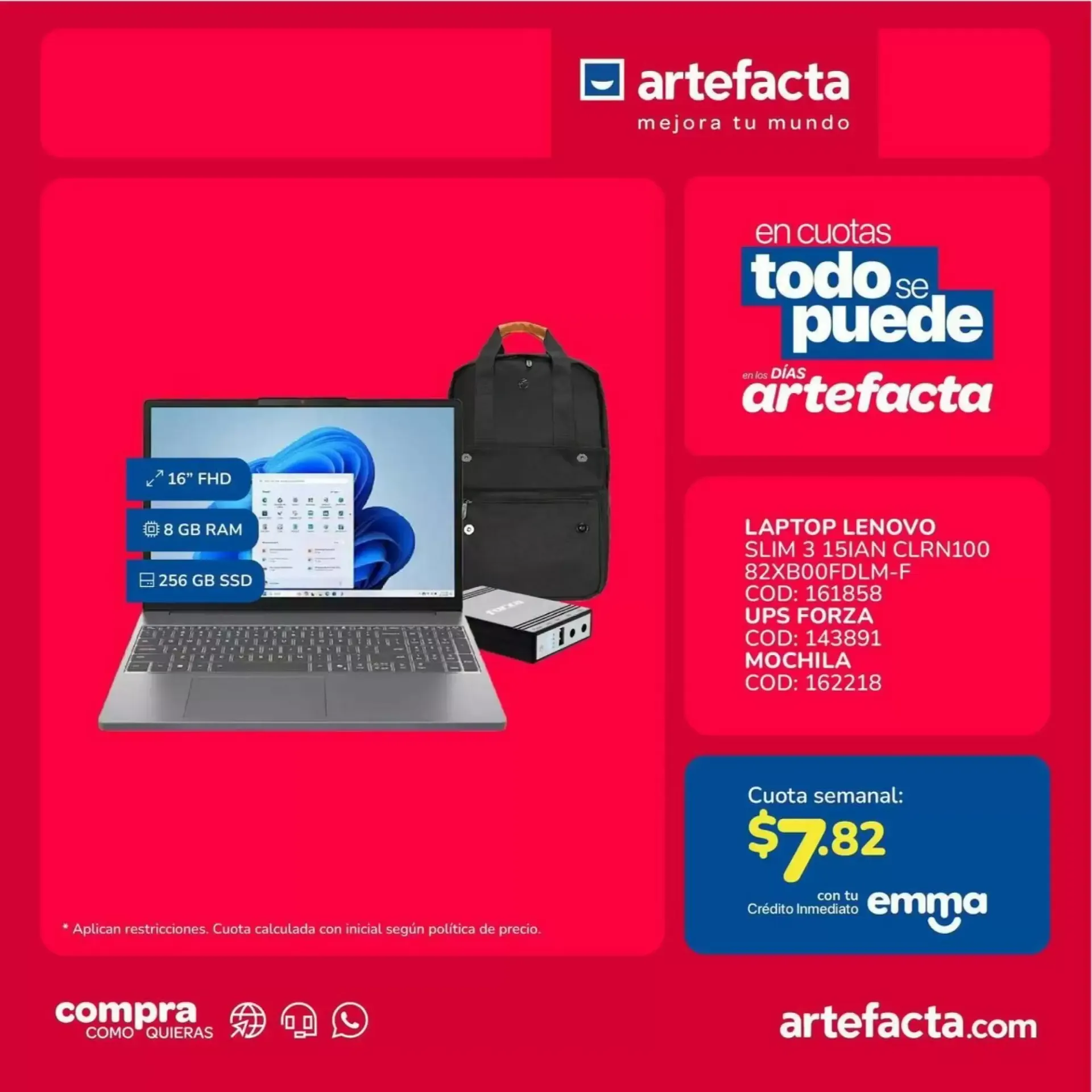 Catalogo de Catálogo Artefacta 18 de octubre al 2 de noviembre 2026 - Pag 5