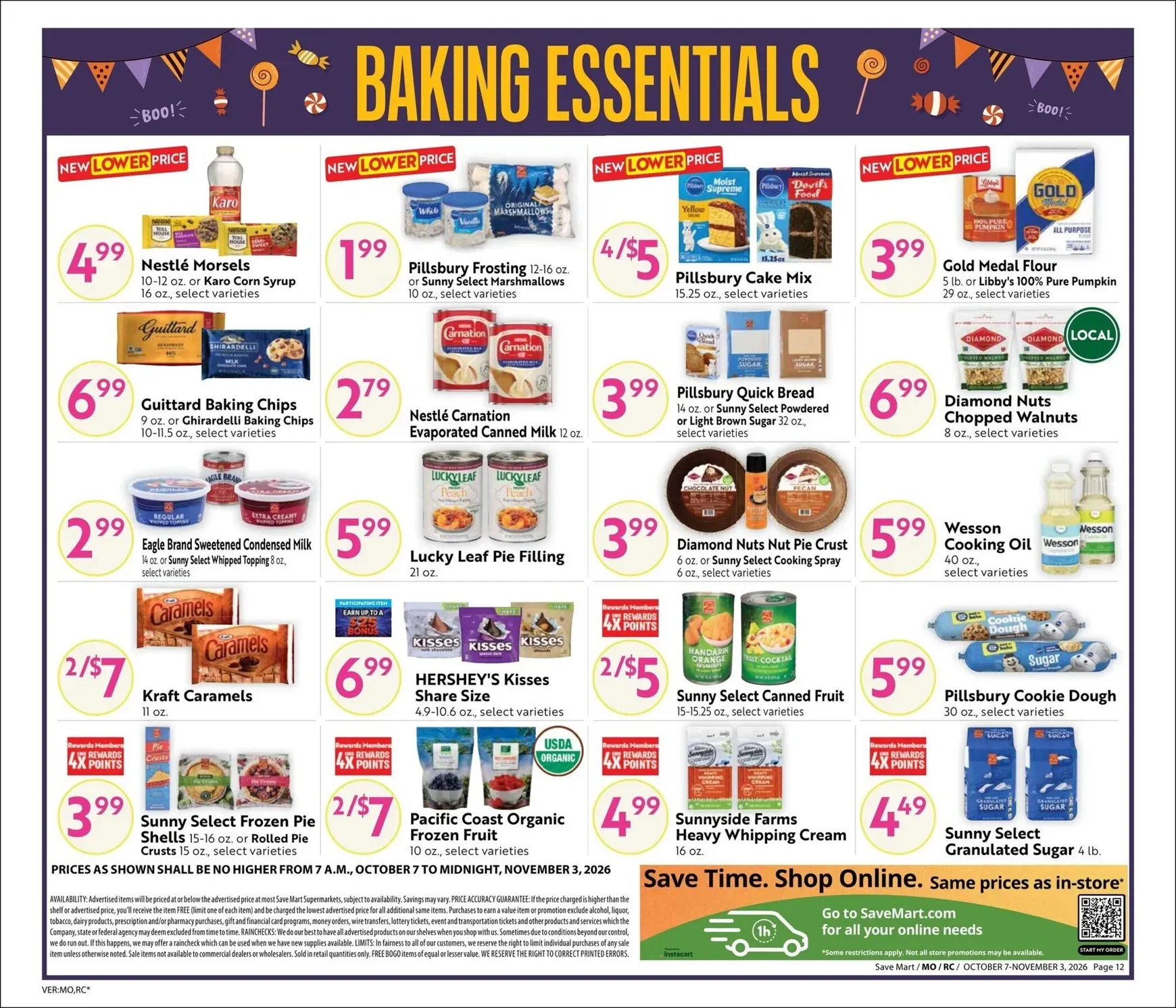 Weekly ad Current Save Mart - Steals & Deals leaflet valid from Wednesday 10/07/2026 to Tuesday 11/03/2026 from October 7 to November 3 2026 - Page 12