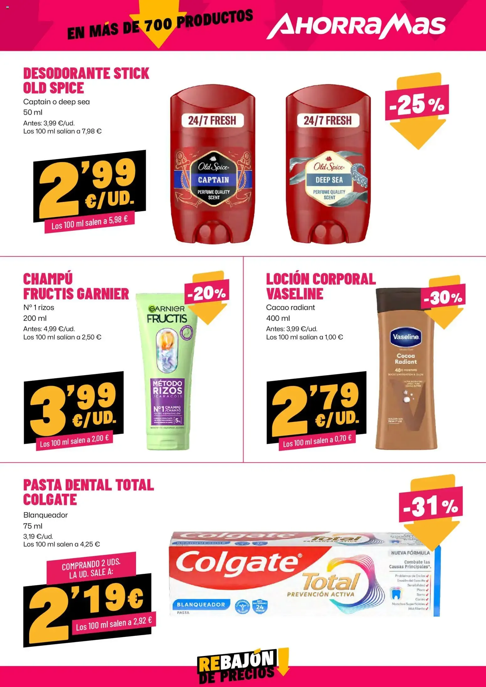 Catálogo de AhorraMas: Rebajón de Precios en más de 700 productos 13 de agosto al 19 de agosto 2026 - Página 16