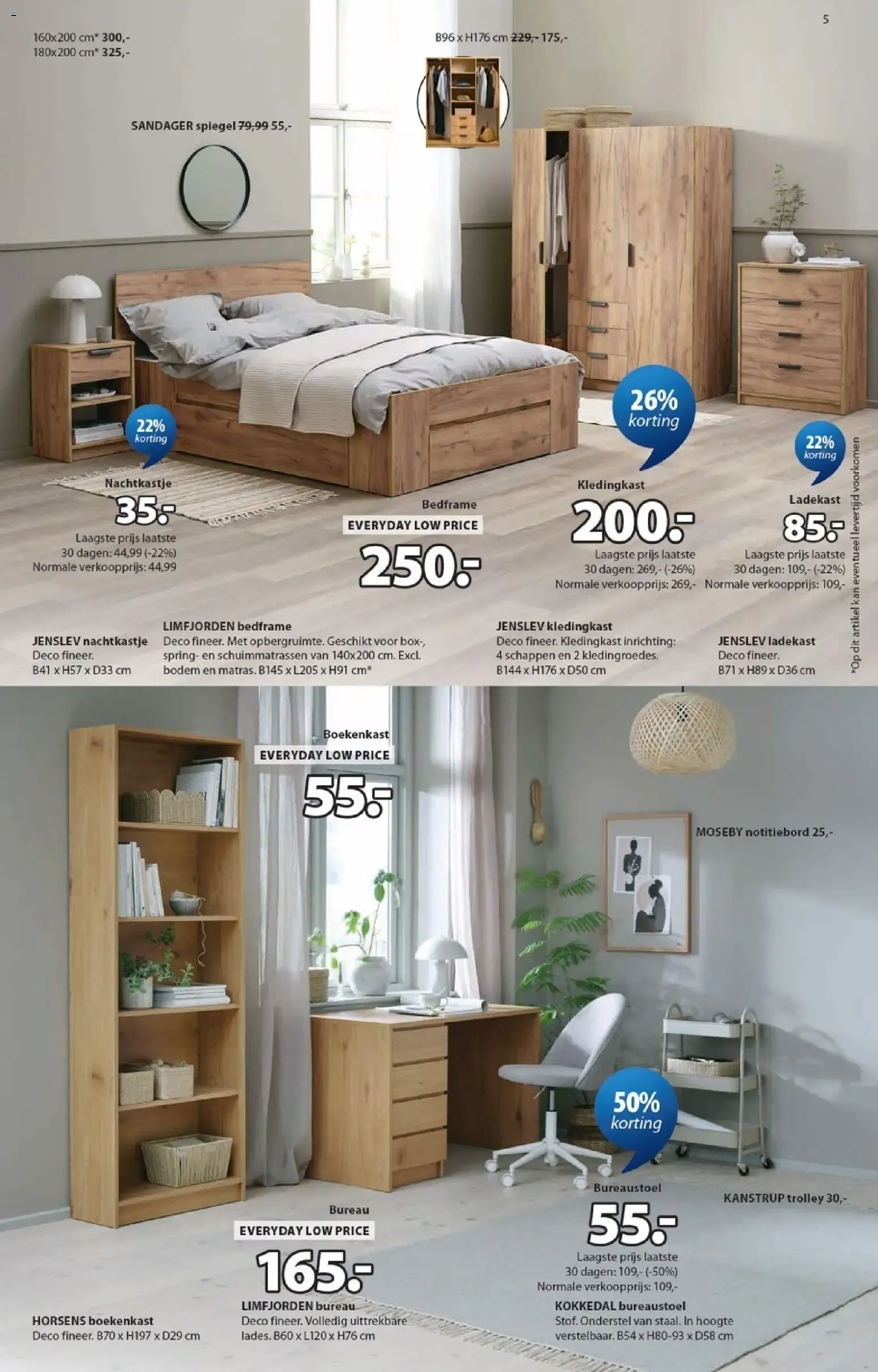JYSK Scandinavian Sleeping & Living - SALE van 22 juni tot 5 juli 2026 - Folder pagina 5