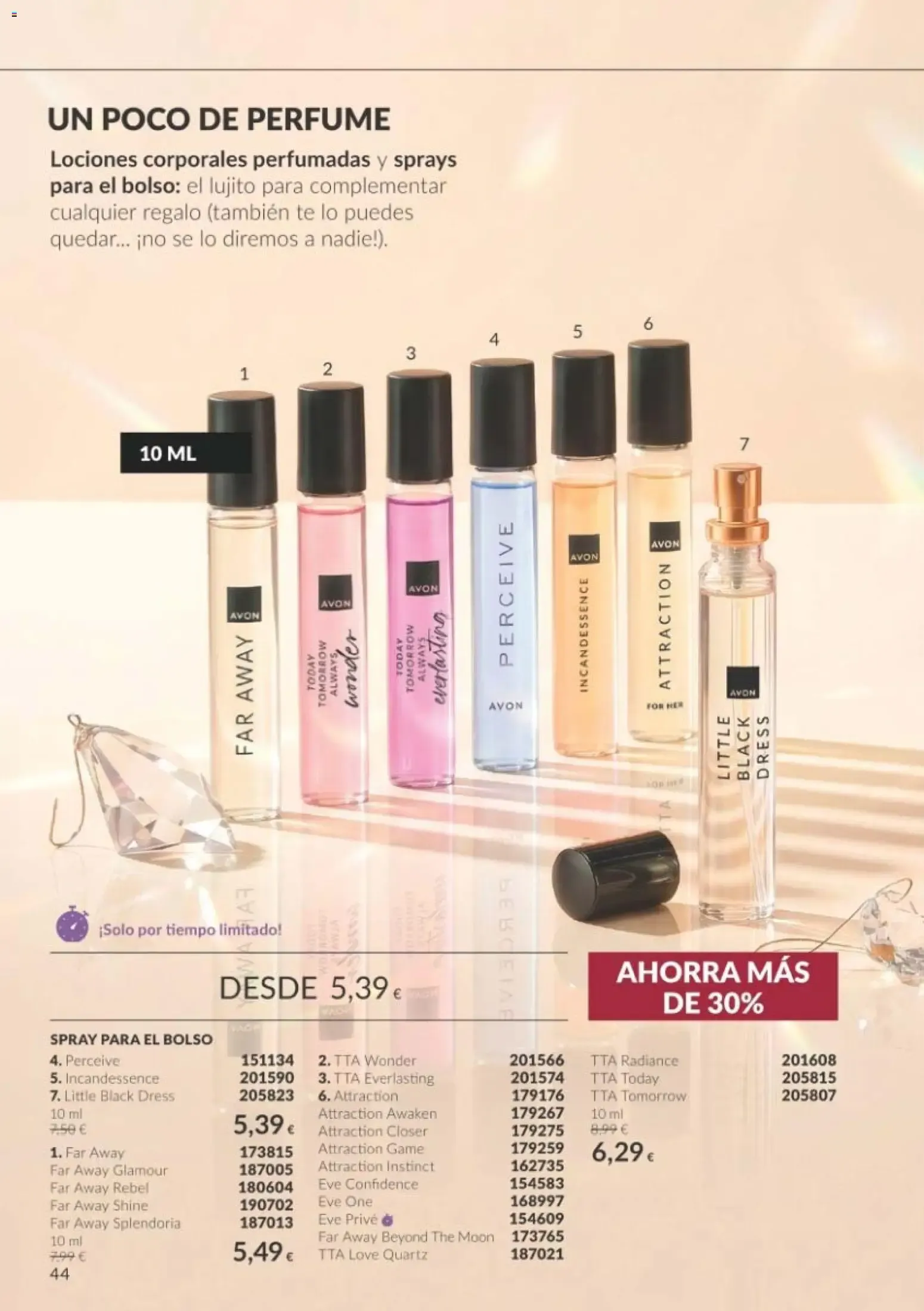 Catálogo de Avon Campaña 11/2026 Noviembre: ¡Hazlos Brillar! 1 de noviembre al 30 de noviembre 2026 - Página 44