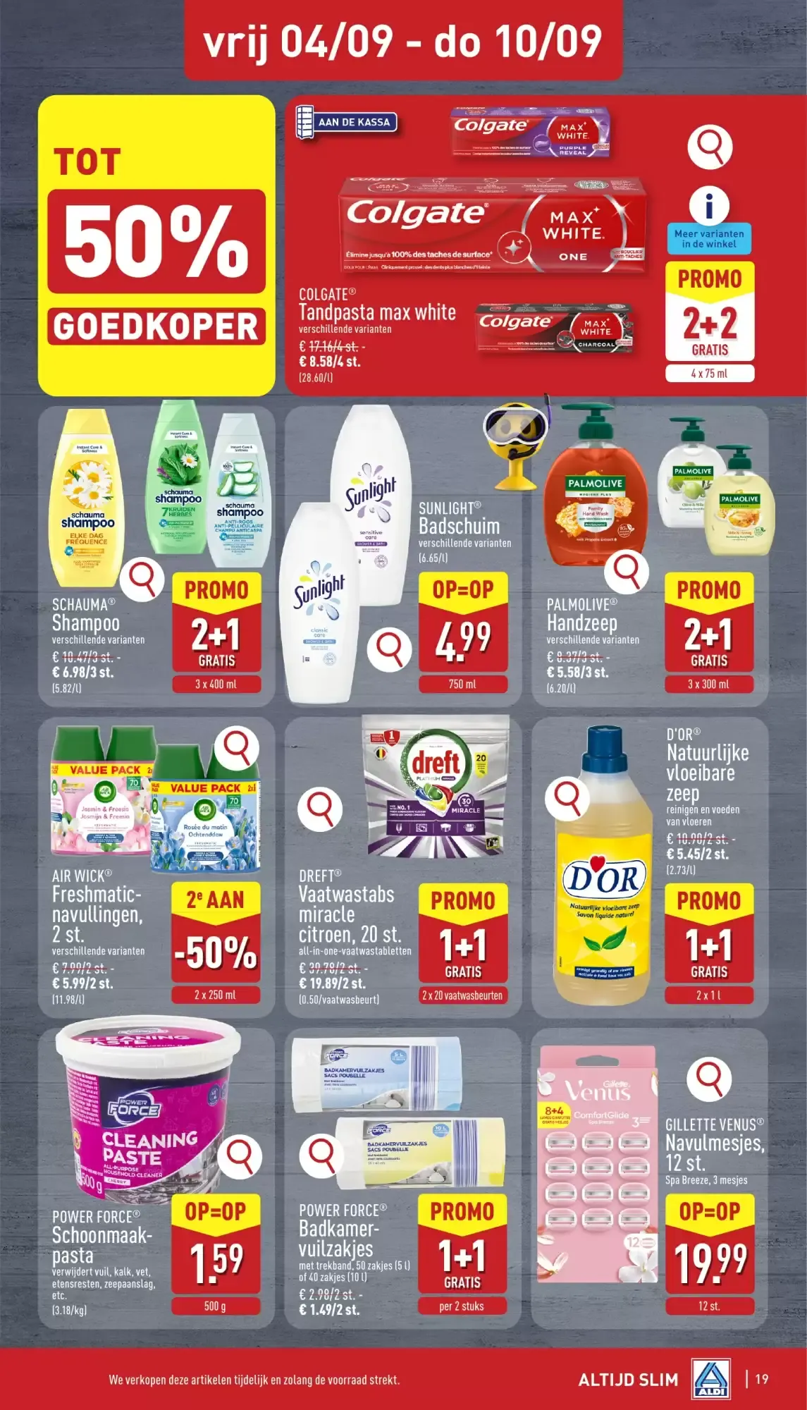 ALDI Folder van 31/08 t.e.m. 05/09 van 31 augustus tot 5 september 2026 - folder pagina 19