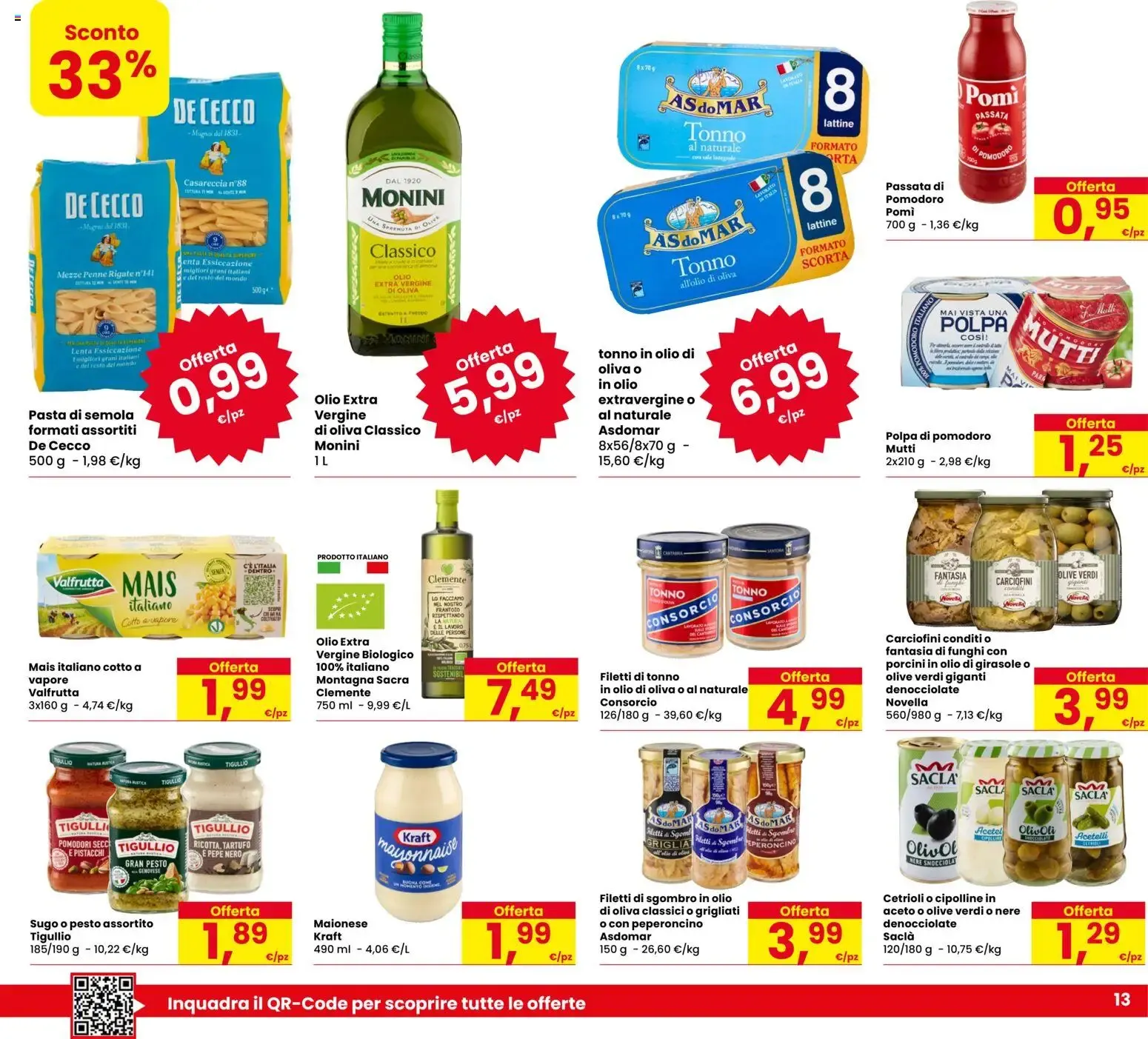 Eurospar: Il gusto del risparmio! da 20 agosto a 2 settembre di 2026 - Pagina del volantino 13