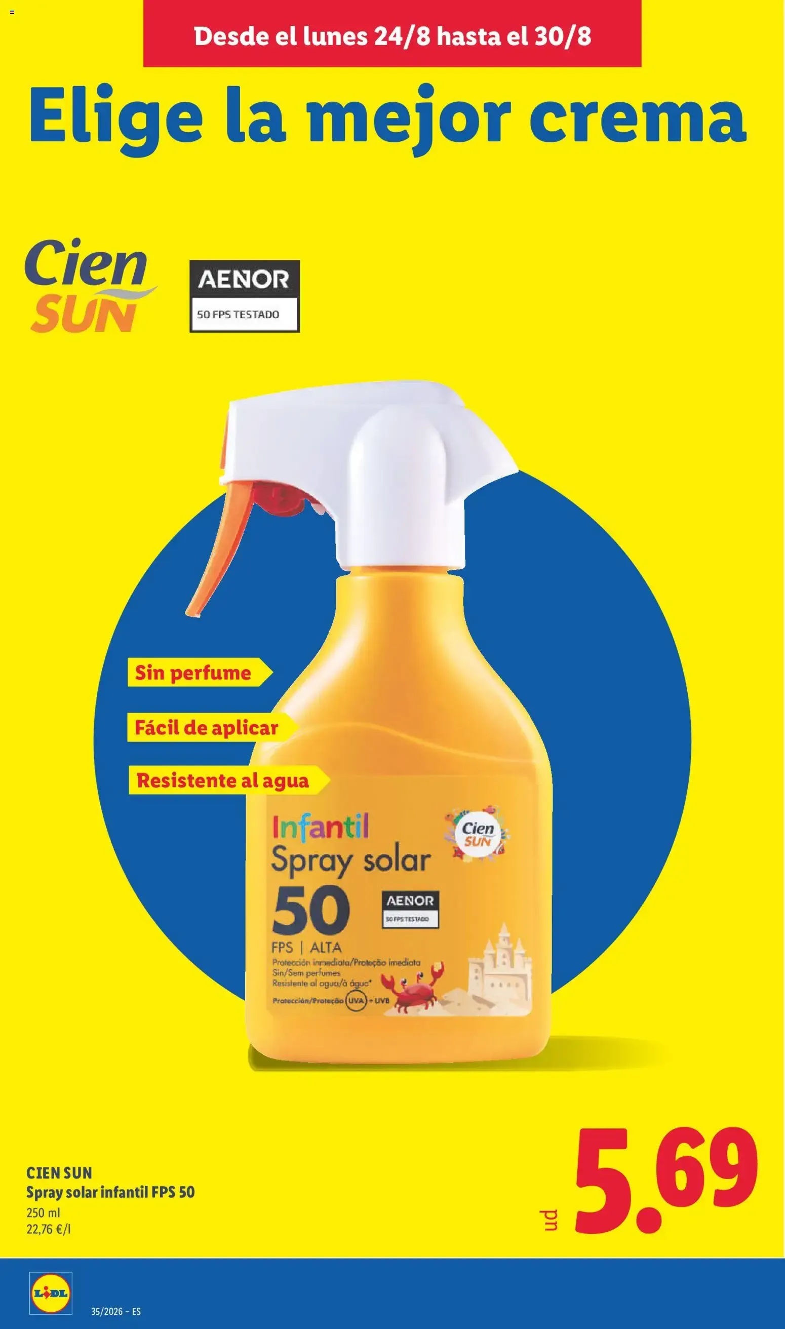 Catálogo de Lidl: Ahorra el doble - Ofertas 24 de agosto al 30 de agosto 2026 - Página 20