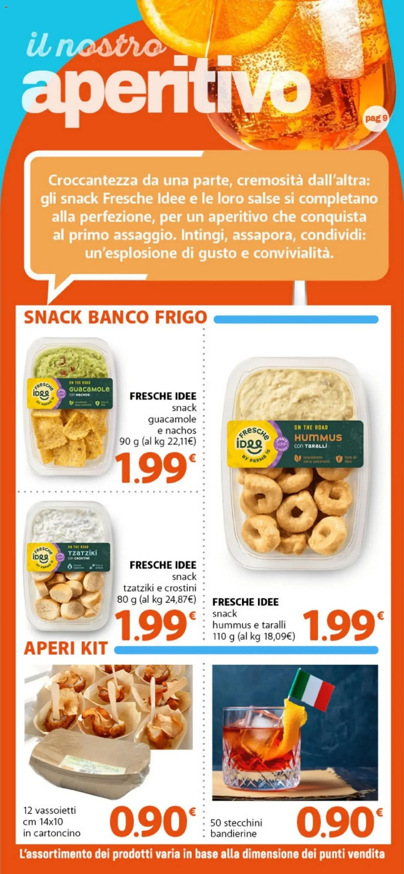 Nuovo DOK volantino Aperitivo dal 08/08/2026 > offerte anteprima 🛍️ da 8 agosto a 23 agosto di 2026 - Pagina del volantino 9
