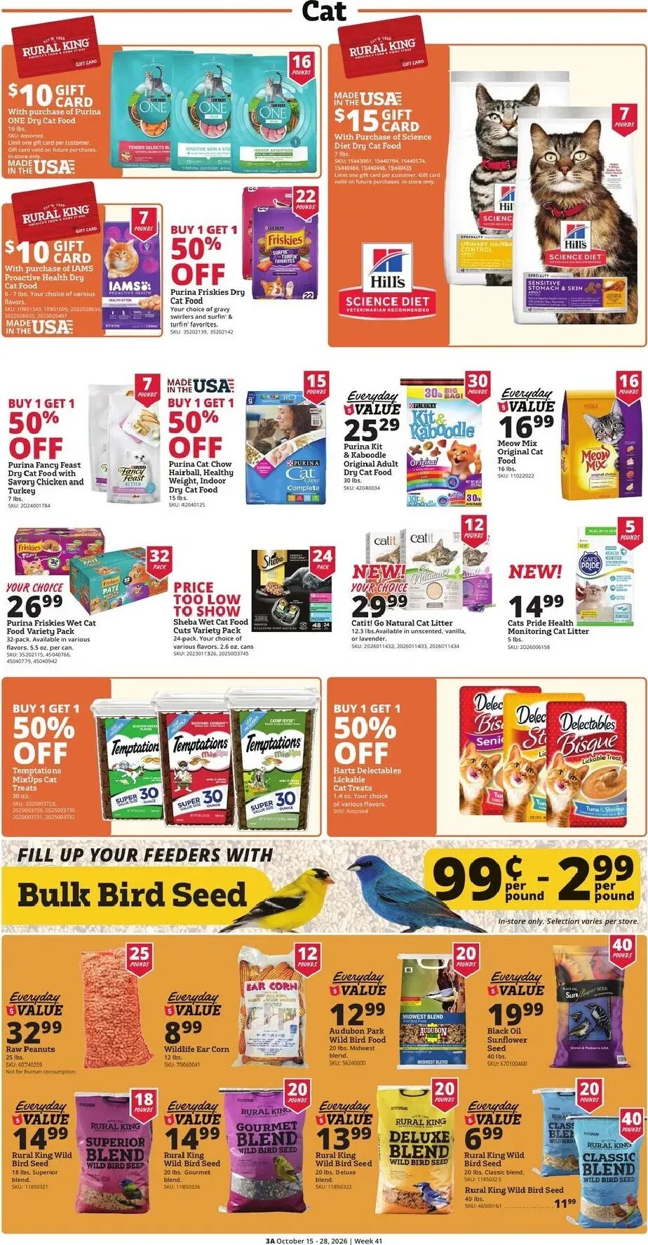 Weekly ad Current Rural King - Pet-O-Ween leaflet valid from Thursday 10/15/2026 to Wednesday 10/28/2026 from October 15 to October 28 2026 - Page 3