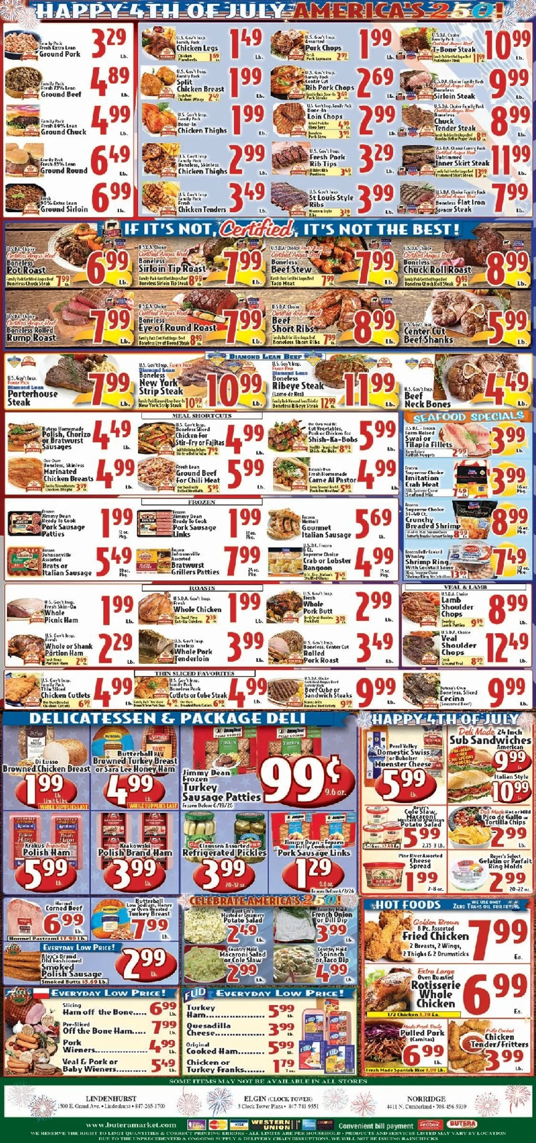 Weekly ad Current Butera Market leaflet valid from Wednesday 07/01/2026 to Tuesday 07/07/2026 from July 1 to July 7 2026 - Page 4