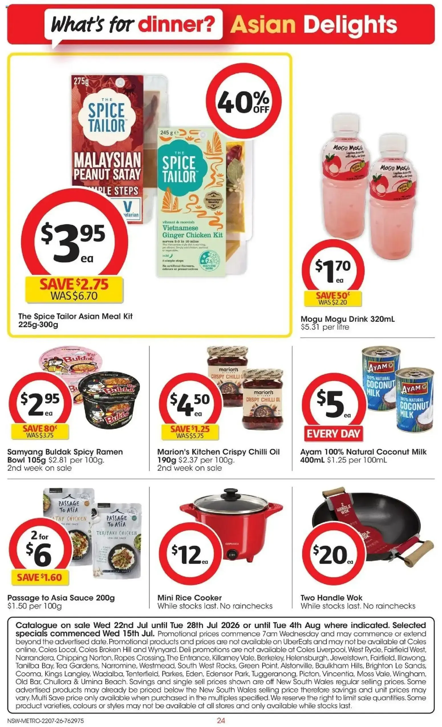 Coles catalogue valid from 22/07/2026 > Online Australia - Catalogue valid from 22 July to 28 July 2026 - page 24