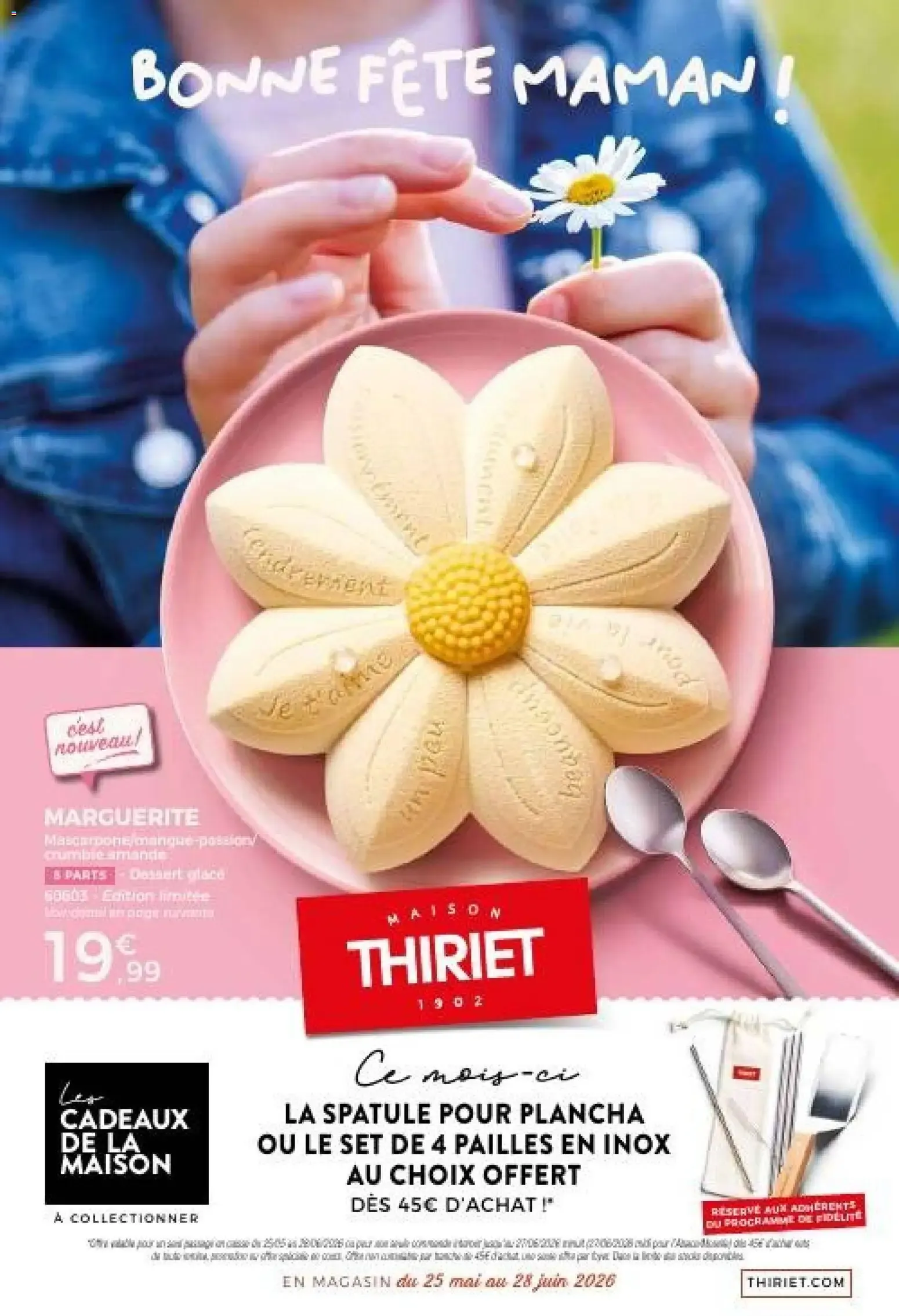 Thiriet - Bonnes Fêtes Maman! y Offre Ustensiles du 25 mai au 28 juin 2026 - Catalogue page 1