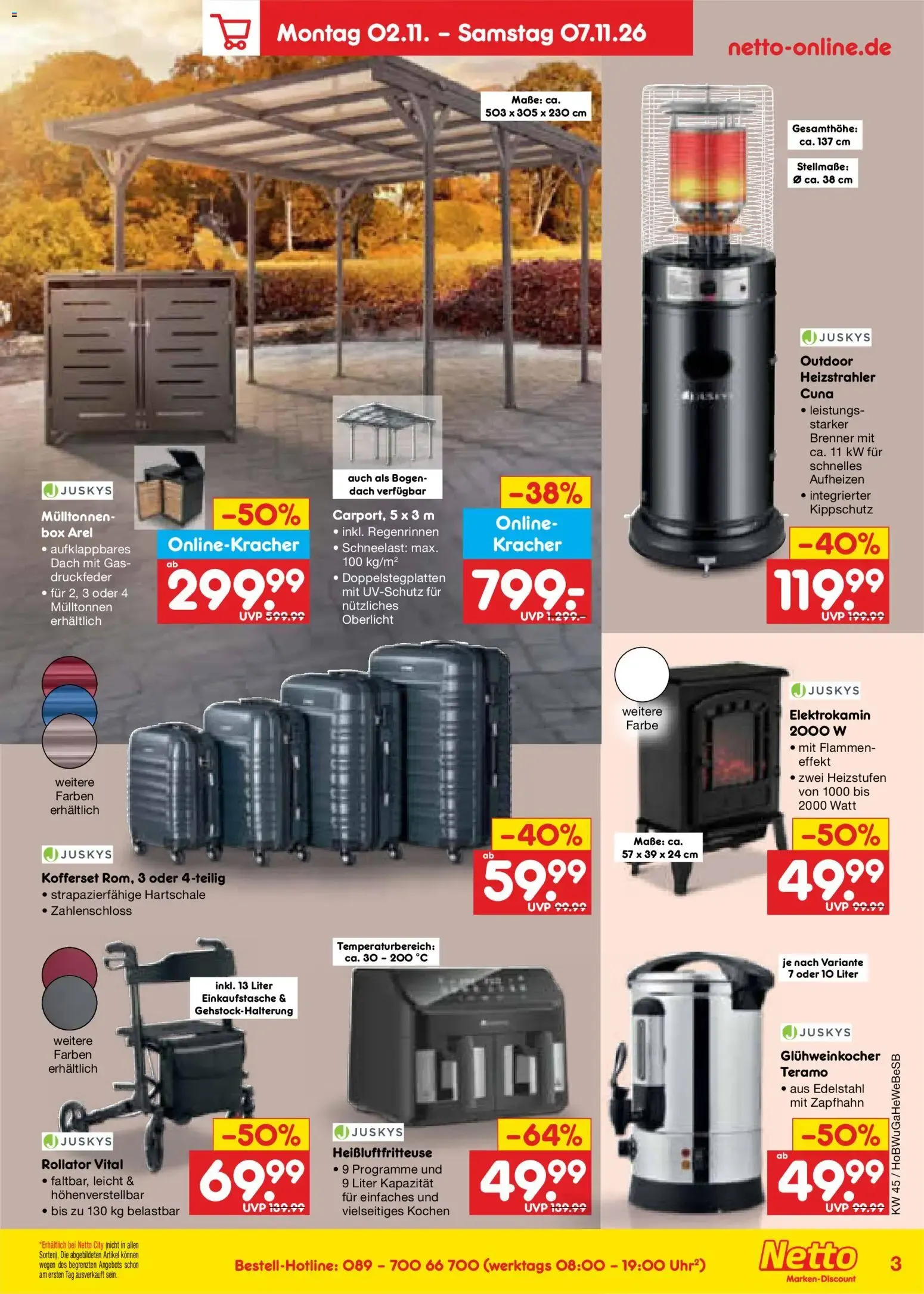 Netto Marken-Discount Prospekt (ab 02.11.2026) » Angebote von 2. November bis 7. November 2026 - Prospekt seite 45
