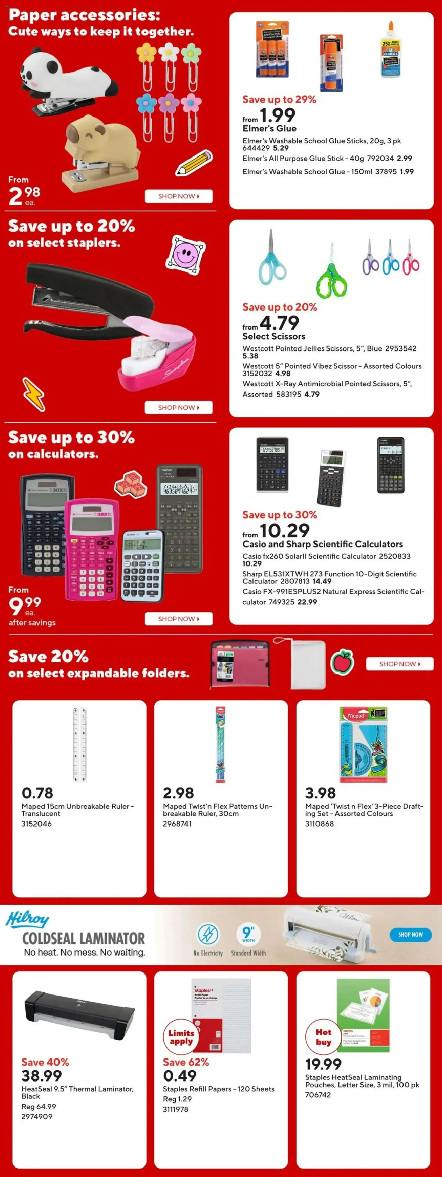 Staples.ca Shop Now from August 28 to September 3 2026 - flyer page 5