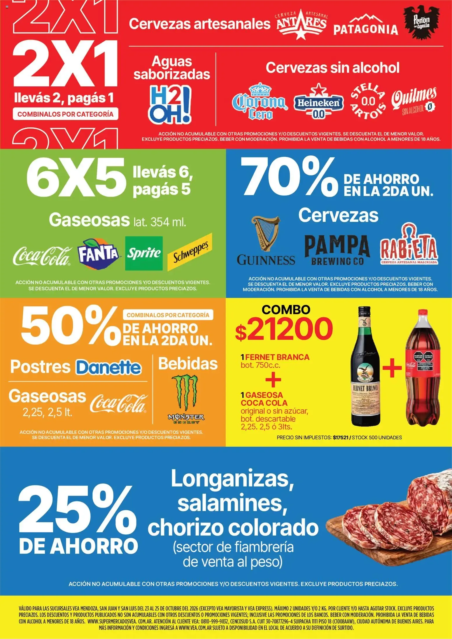 Ofertas de Vea - Fin de semana Cuyo del 23/10/2026 - 25/10/2026 23 de octubre al 25 de octubre 2026 - Página 6 del catálogo