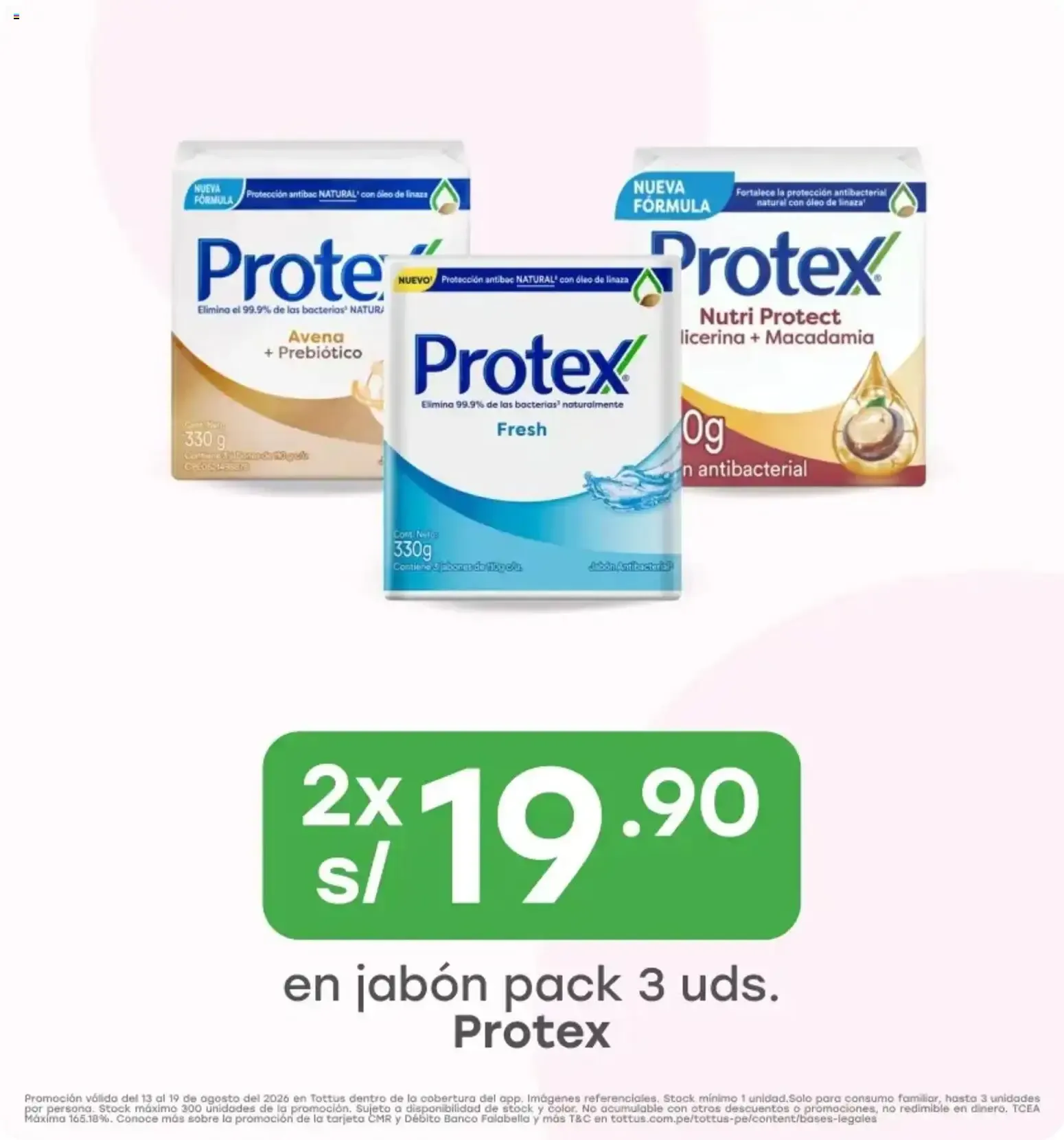 Catalogo de Oferta en pañales Huggies Natural Care en Tottus 13 de agosto al 19 de agosto 2026 - Pag 2