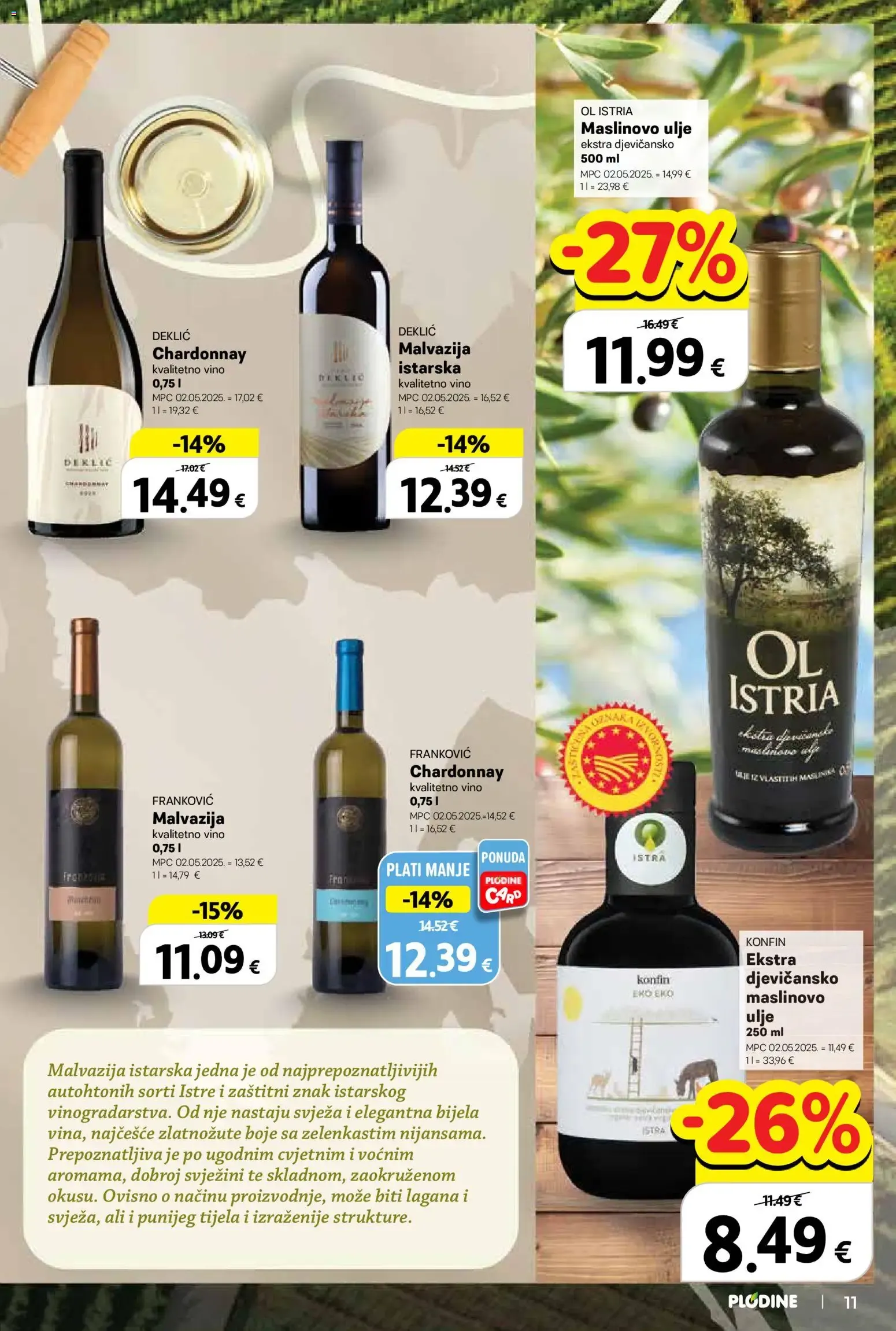 Katalog Plodine Vinnski putopis novi od 24.09.2026 na listanje > letak digitalni od 24. rujna do 7. listopada 2026. - Pregled Stranica 11