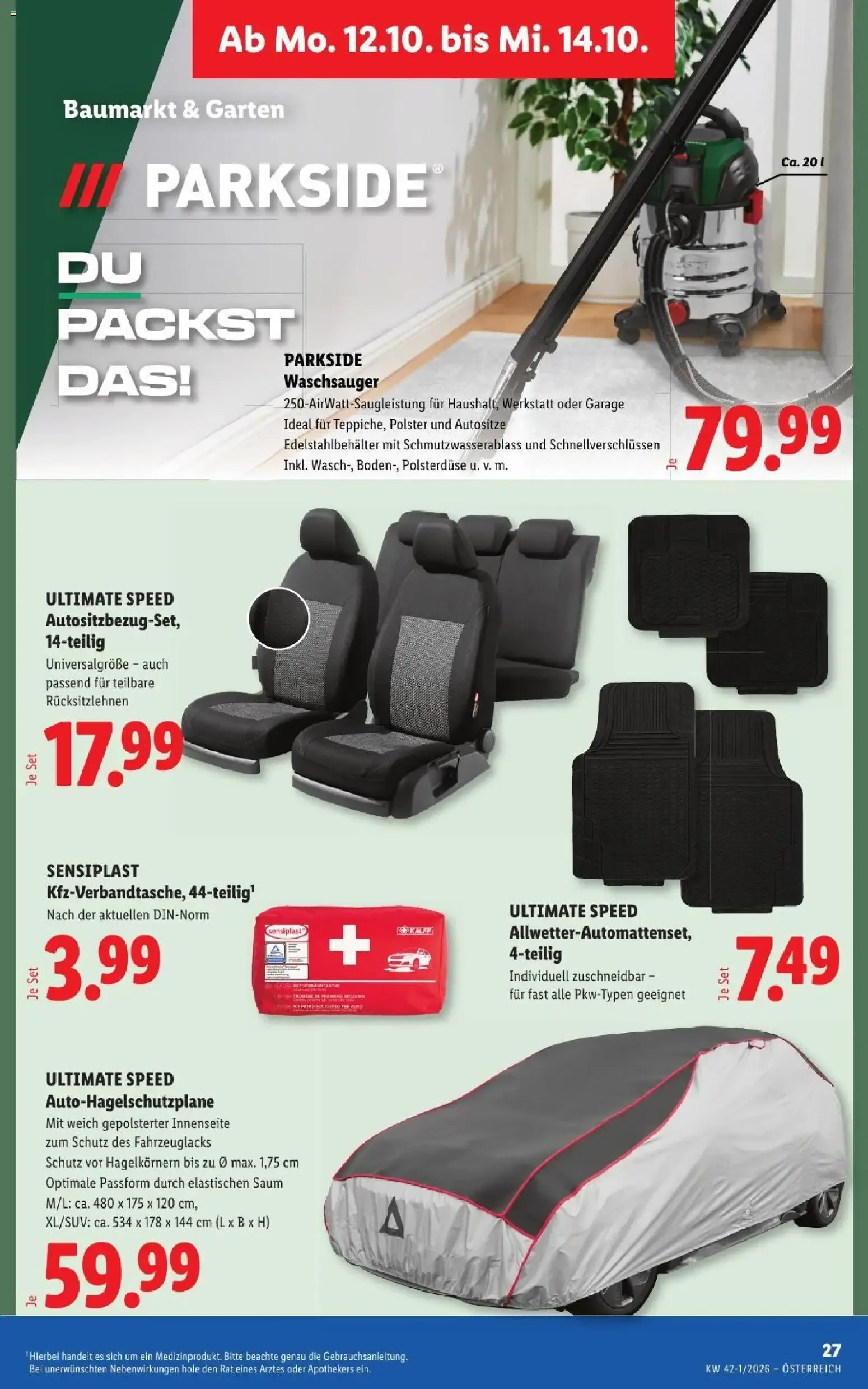 Lidl Aktion von 8. Oktober bis 10. Oktober 2026 - Flugblätt seite  36