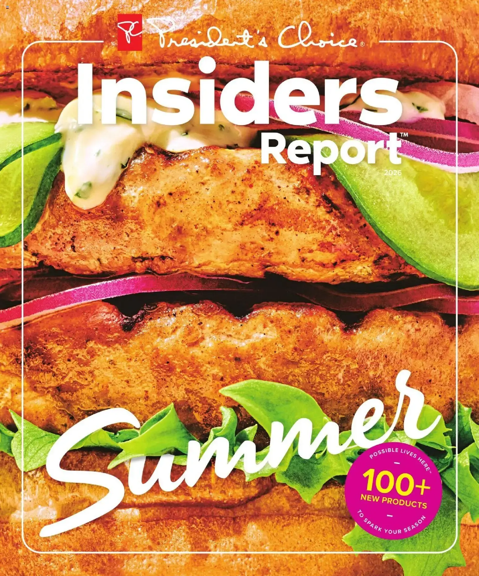 President's Choice Insiders Report Summer 2026 from May 14 to July 8 2026 - flyer page 1