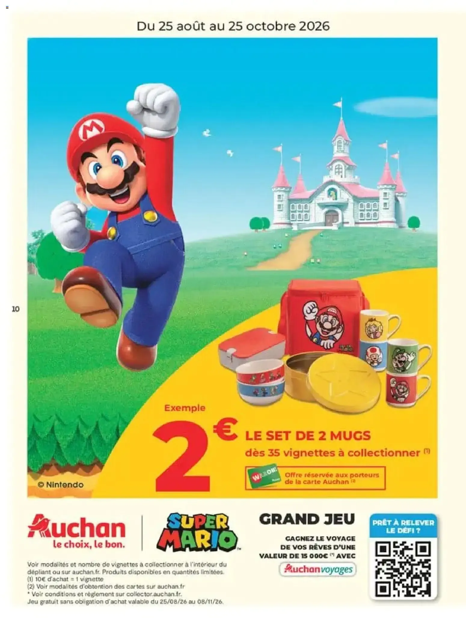 Auchan Rentrée scolaire hypers à partir du 25/08/2026 - promo en ligne du 25 août au 6 septembre 2026 - Catalogue page 10
