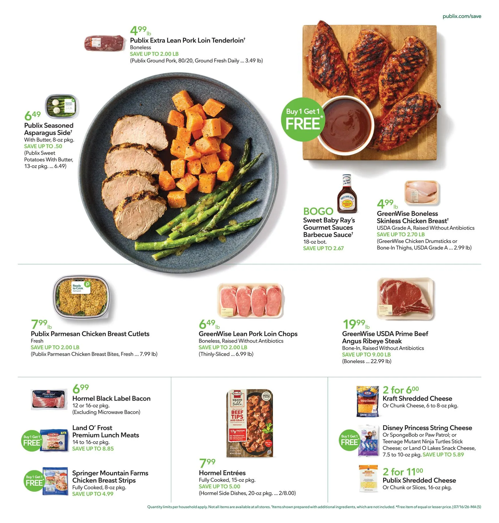 Weekly ad Future Publix flyer valid from Thursday 07/16/2026 to Wednesday 07/22/2026 from July 16 to July 22 2026 - Page 5