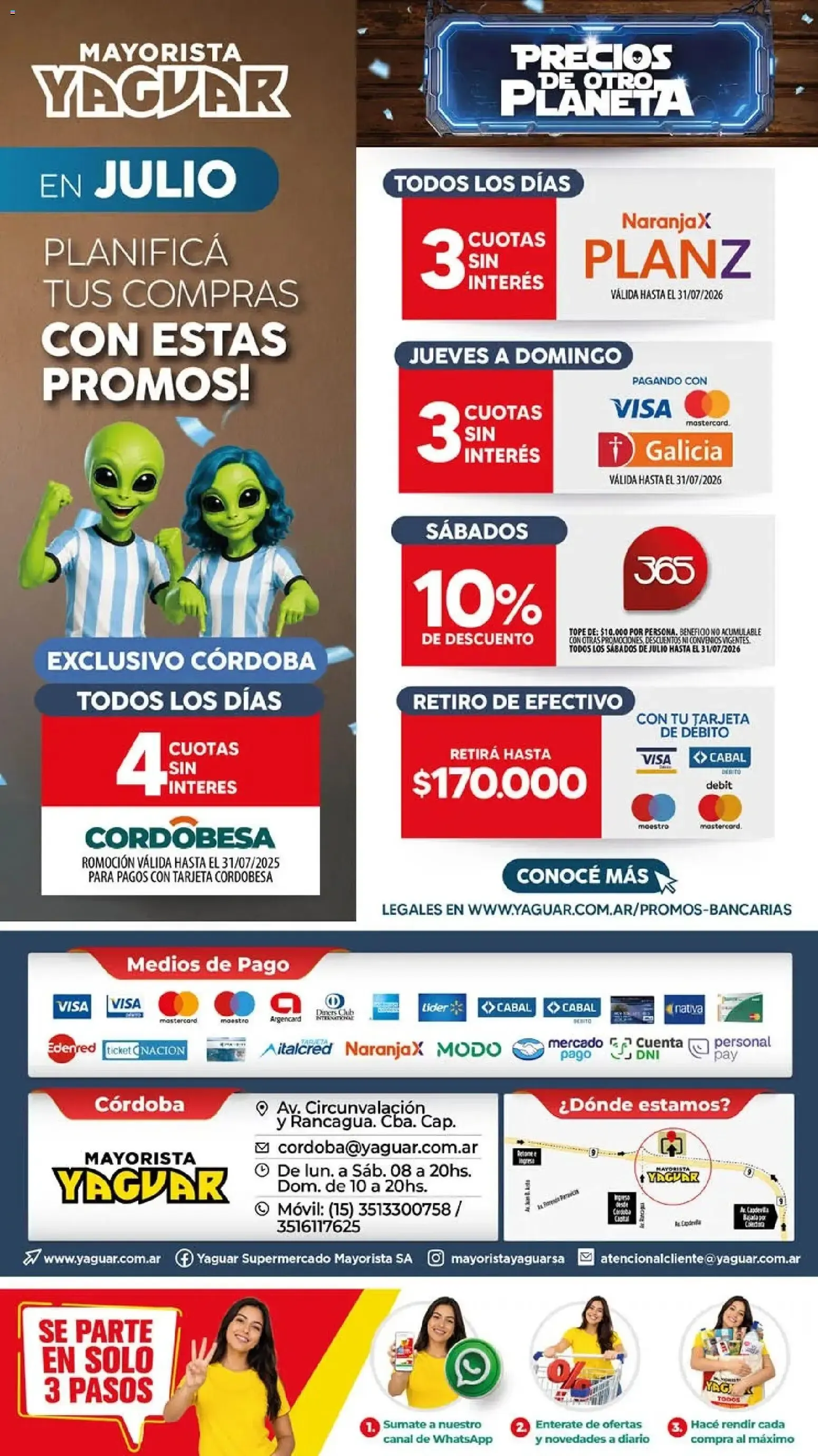 Ofertas de Yaguar - Oferta Semanal Córdoba del 06/07/2026 - 12/07/2026 6 de julio al 12 de julio 2026 - Página 19 del catálogo