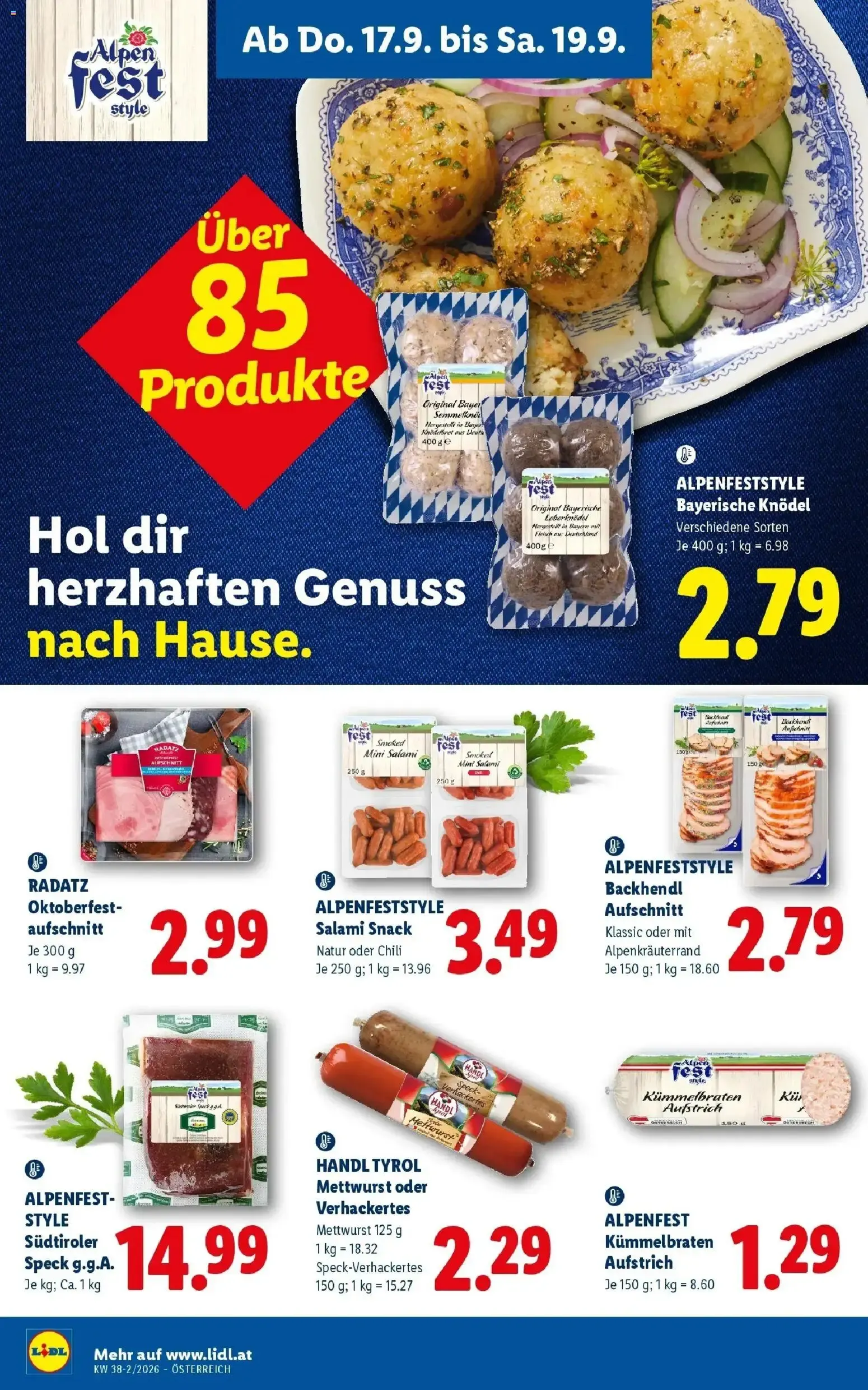Lidl Aktion von 17. September bis 19. September 2026 - Flugblätt seite  14