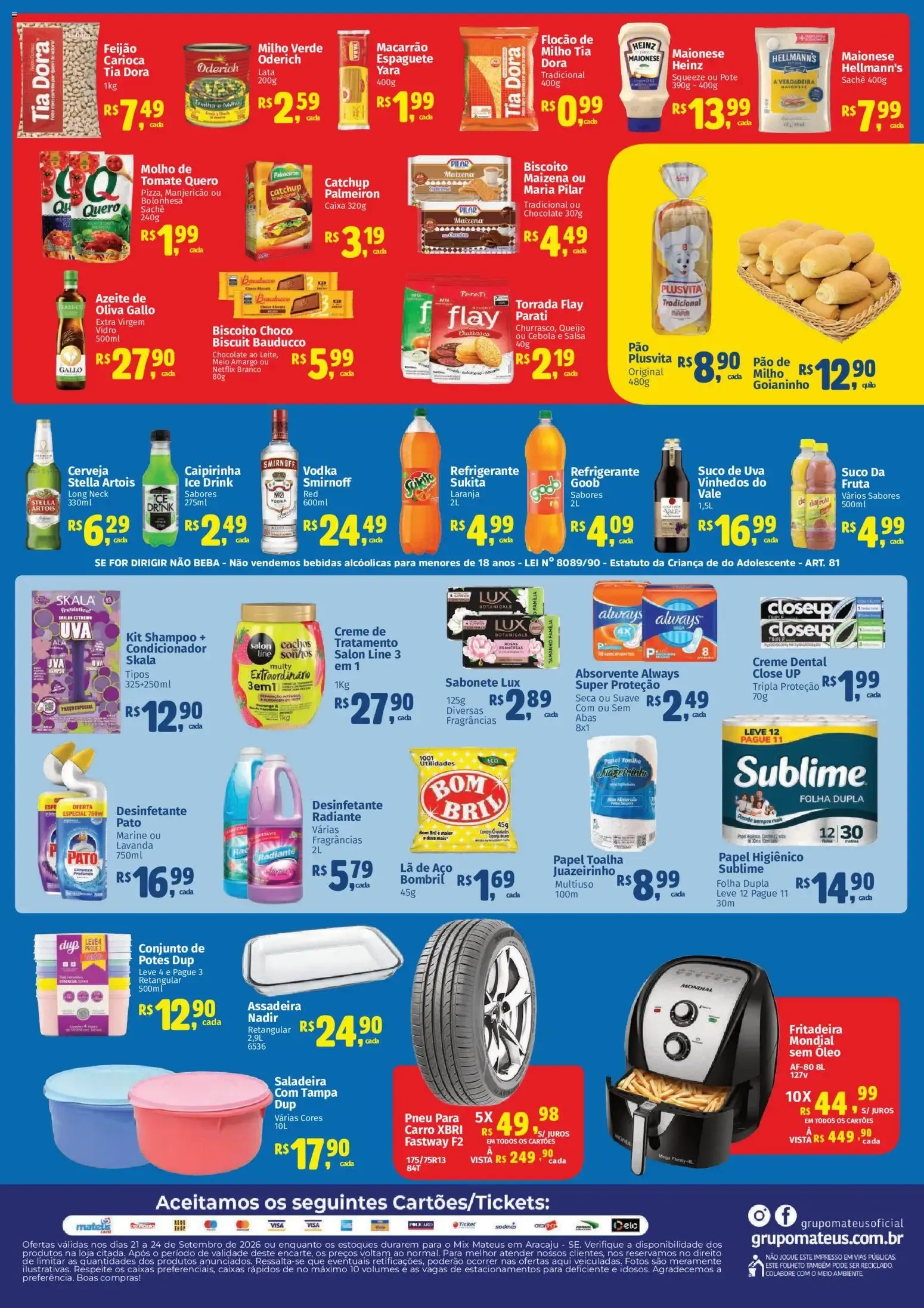 Encarte de Mateus - Ofertas da semana de 21/09/2026 | Promoções Online 21 de setembro até 24 de setembro 2026 - Pagina 2