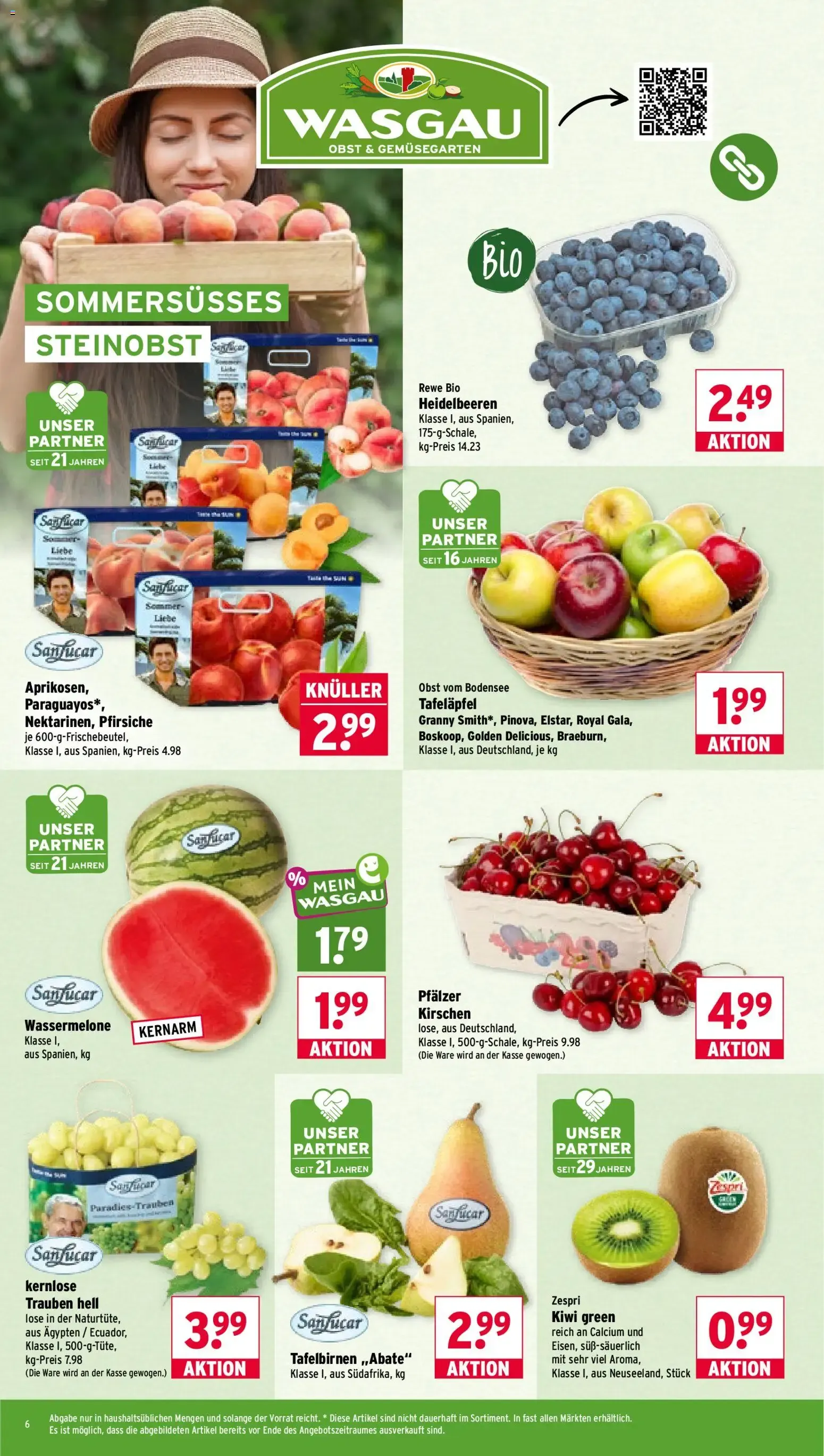 Wasgau Prospekt vom 08.06.2026 – Angebote online von 8. Juni bis 13. Juni 2026 - Prospekt seite 6