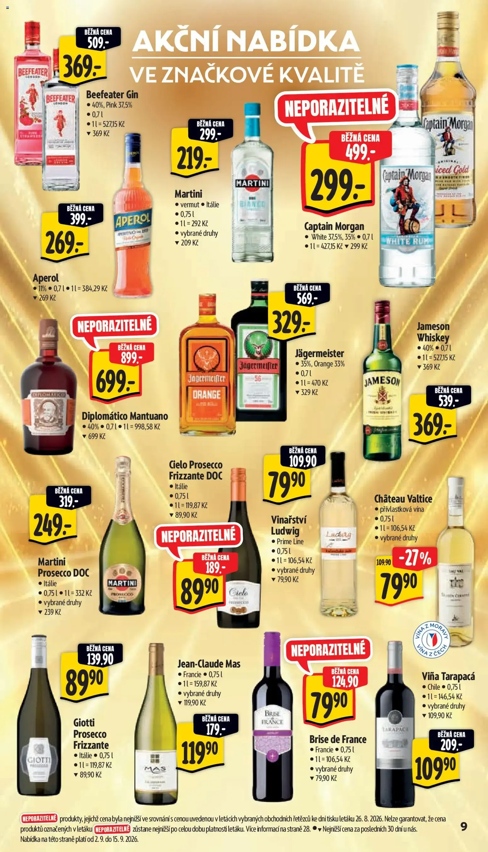 Albert leták - Hypermarket od 02.09.2026 - Akční leták - 2. září 8. září 2026 - Page 15