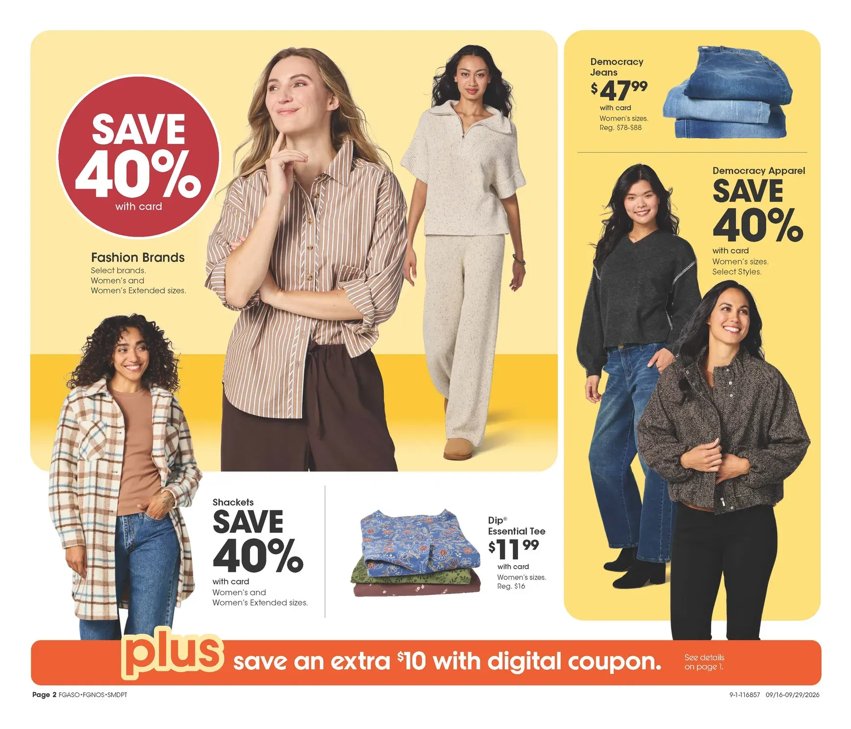 Weekly ad Current Fred Meyer - Home & Apparel leaflet valid from Wednesday 09/16/2026 to Tuesday 09/29/2026 from September 16 to September 29 2026 - Page 2