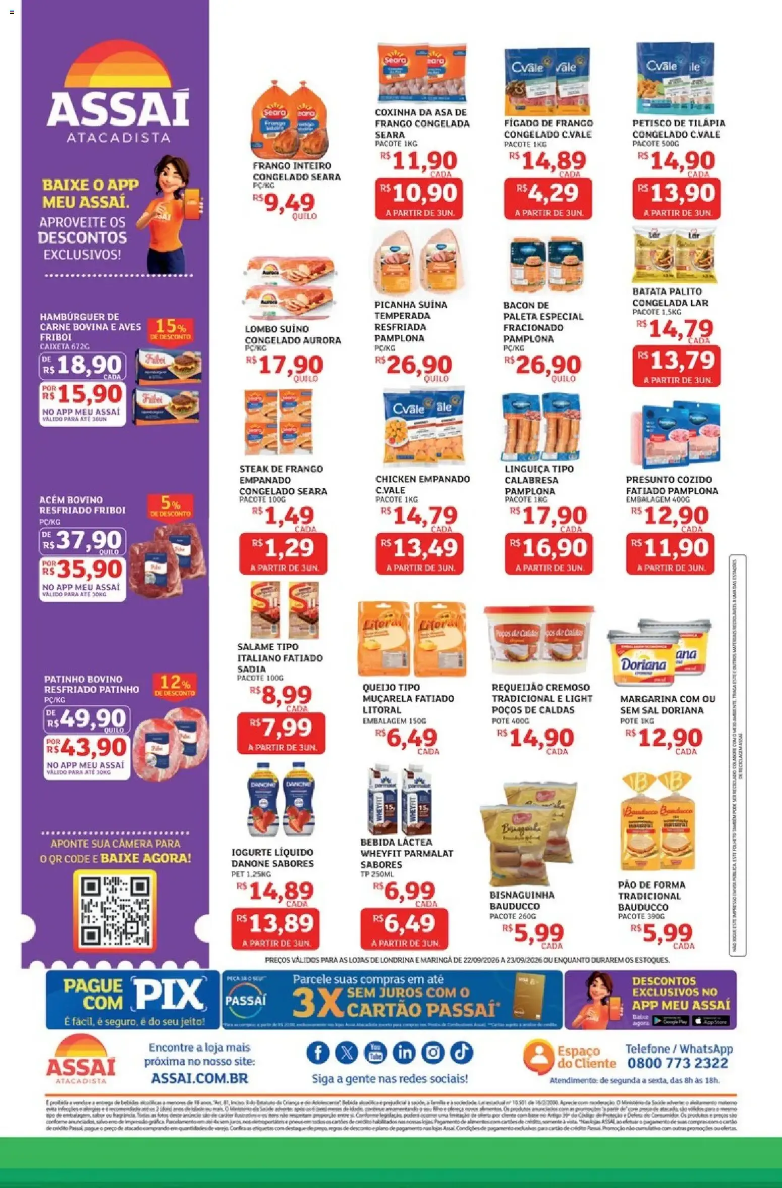 Encarte de Assaí Atacadista Feirassai de ofertas 22 de setembro até 23 de setembro 2026 - Pagina 2