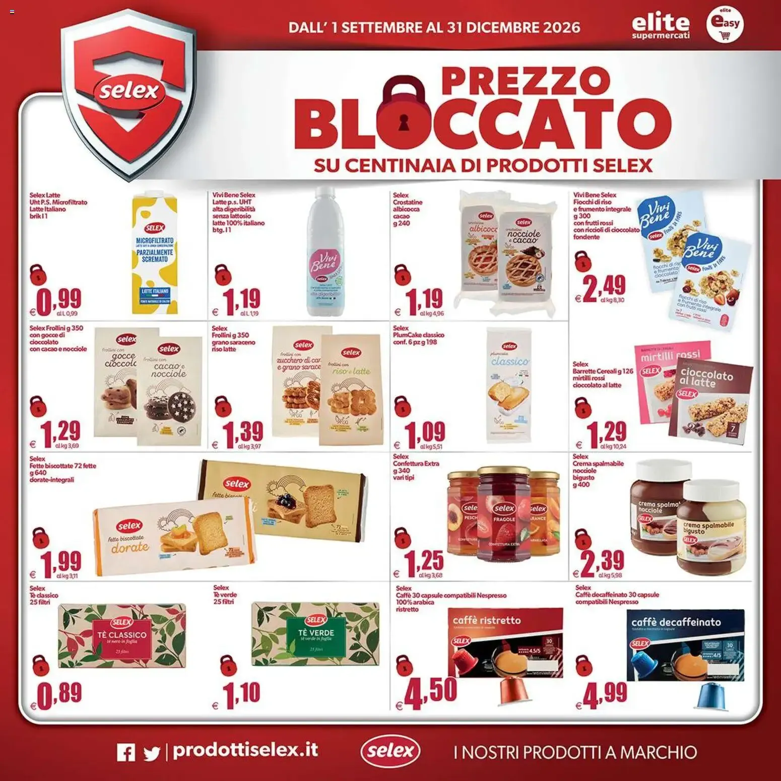 Nuovo Elite Supermercati volantino Spesa Difesa Selex dal 01/09/2026 > offerte anteprima 🛍️ da 1 settembre a 31 dicembre di 2026 - Pagina del volantino 3