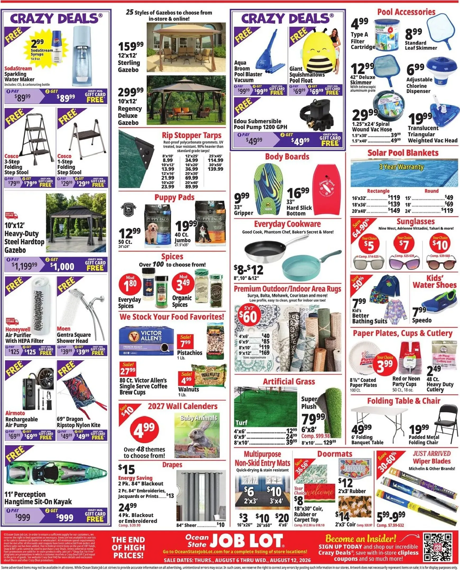 Weekly ad Current Ocean State Job Lot leaflet valid from Thursday 08/06/2026 to Wednesday 08/12/2026 from August 6 to August 12 2026 - Page 2