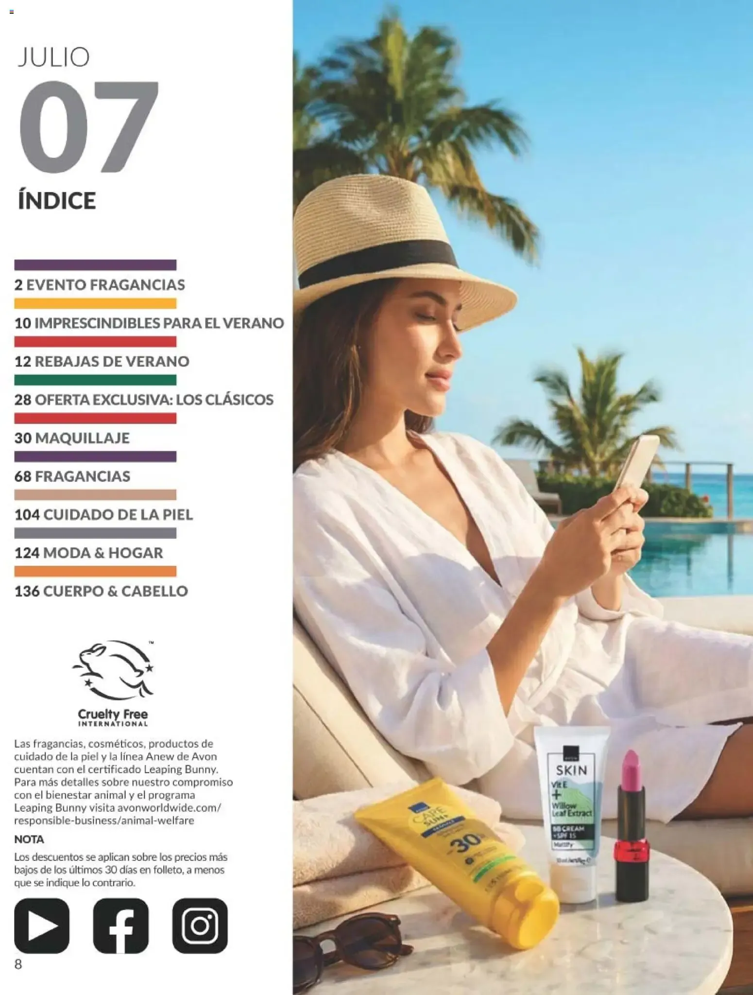 Catálogo de Catálogo AVON campaña 7 del 01/07/2026 1 de julio al 31 de julio 2026 - Página 8
