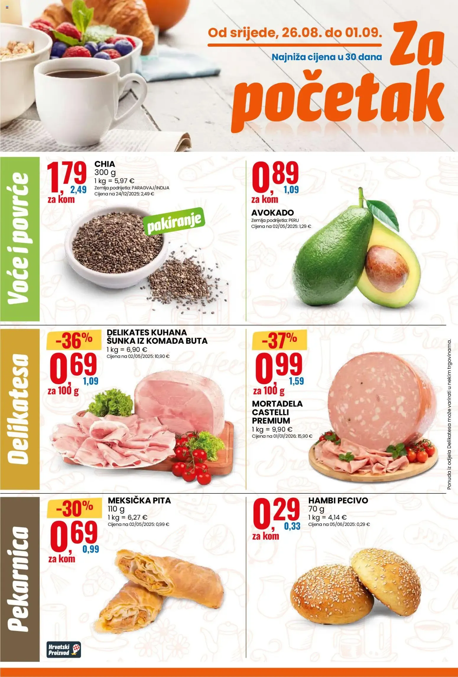 Katalog Eurospin Katalog novi od 26.08.2026 na listanje > letak digitalni od 26. kolovoza do 1. rujna 2026. - Pregled Stranica 2