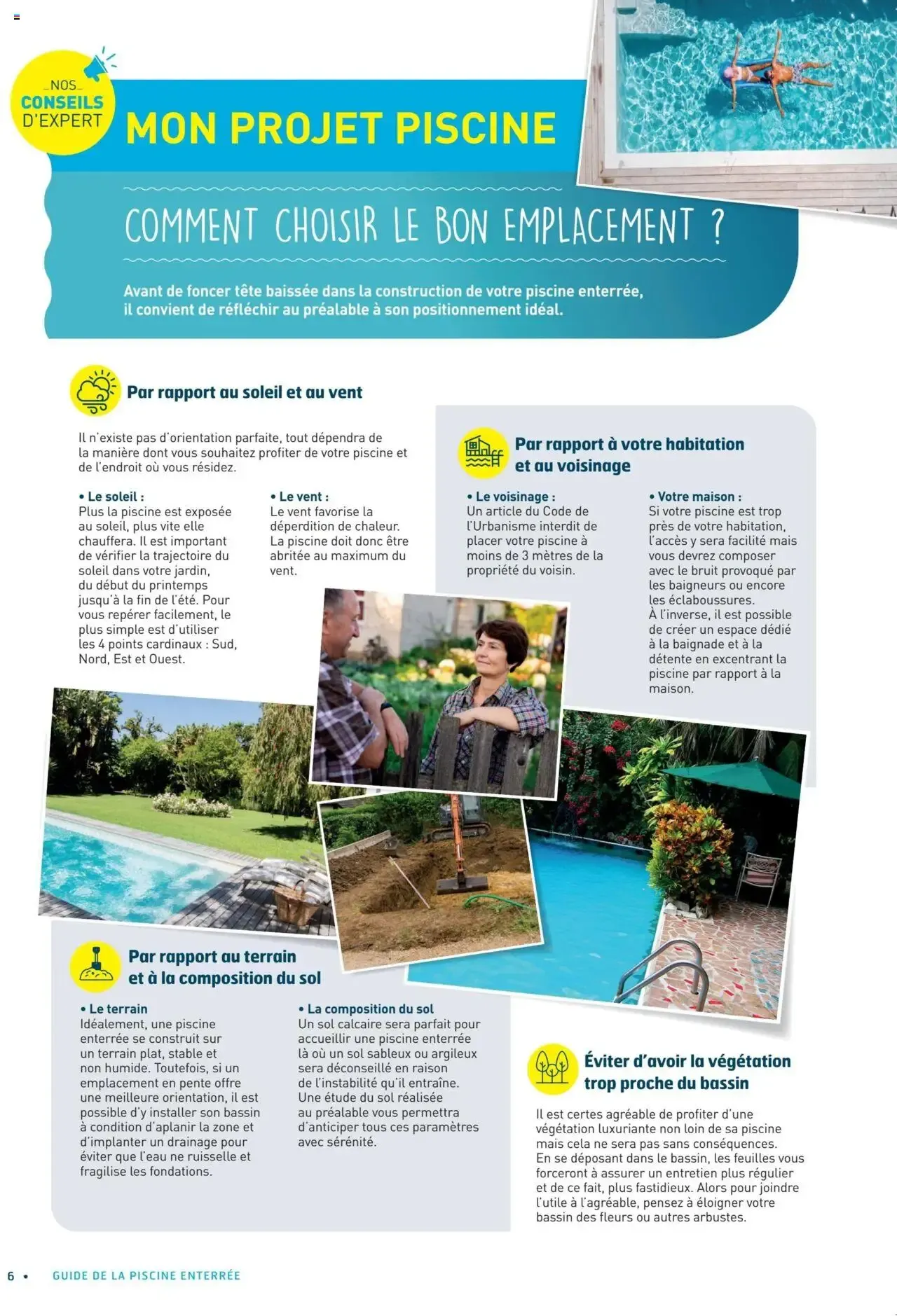 Le Guide Piscines Enterrées du 1 mars au 30 septembre 2026 - Catalogue page 6