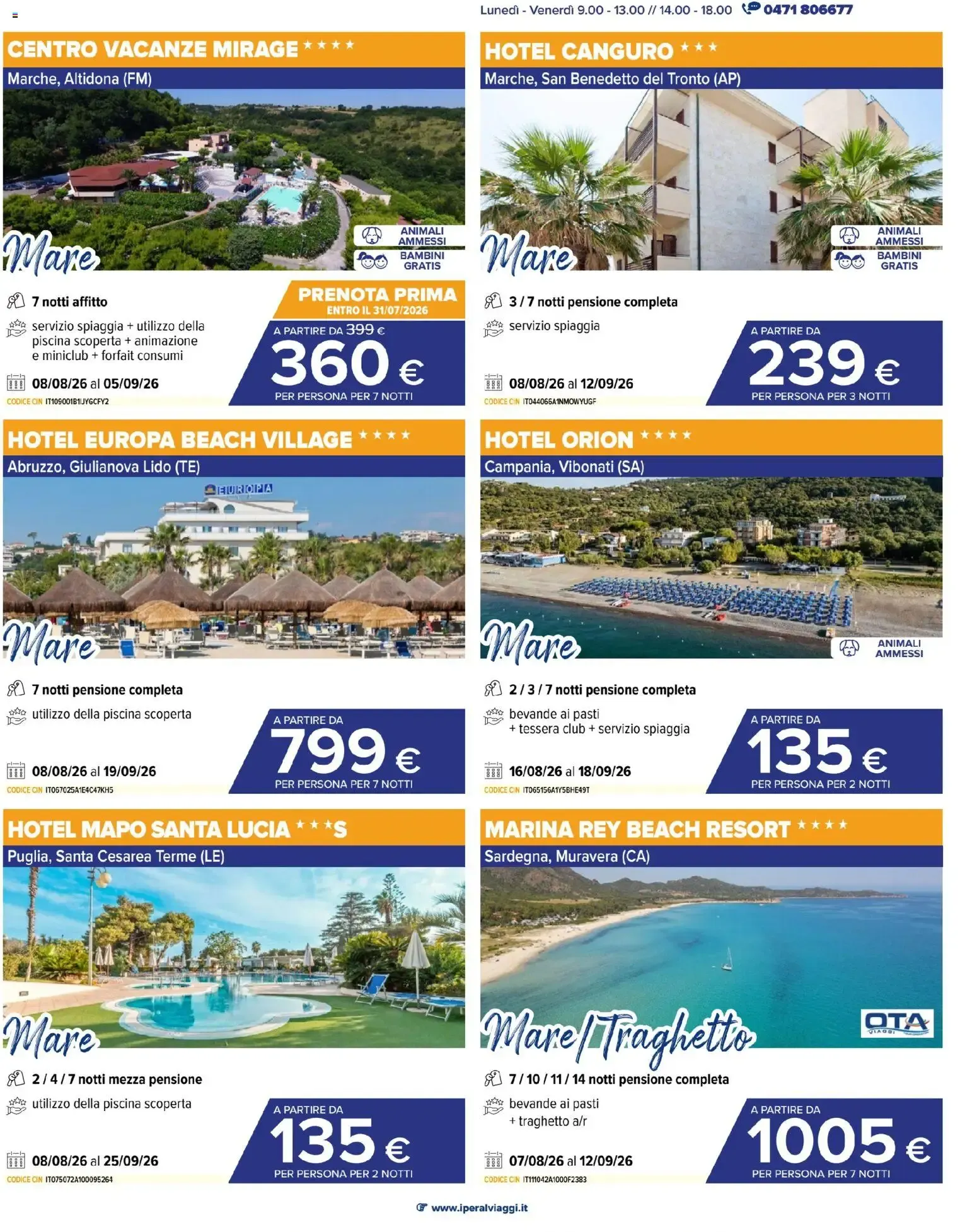 Iperal Viaggi - Oferta Grupotel Playa Club da 29 luglio a 2 settembre di 2026 - Pagina del volantino 3