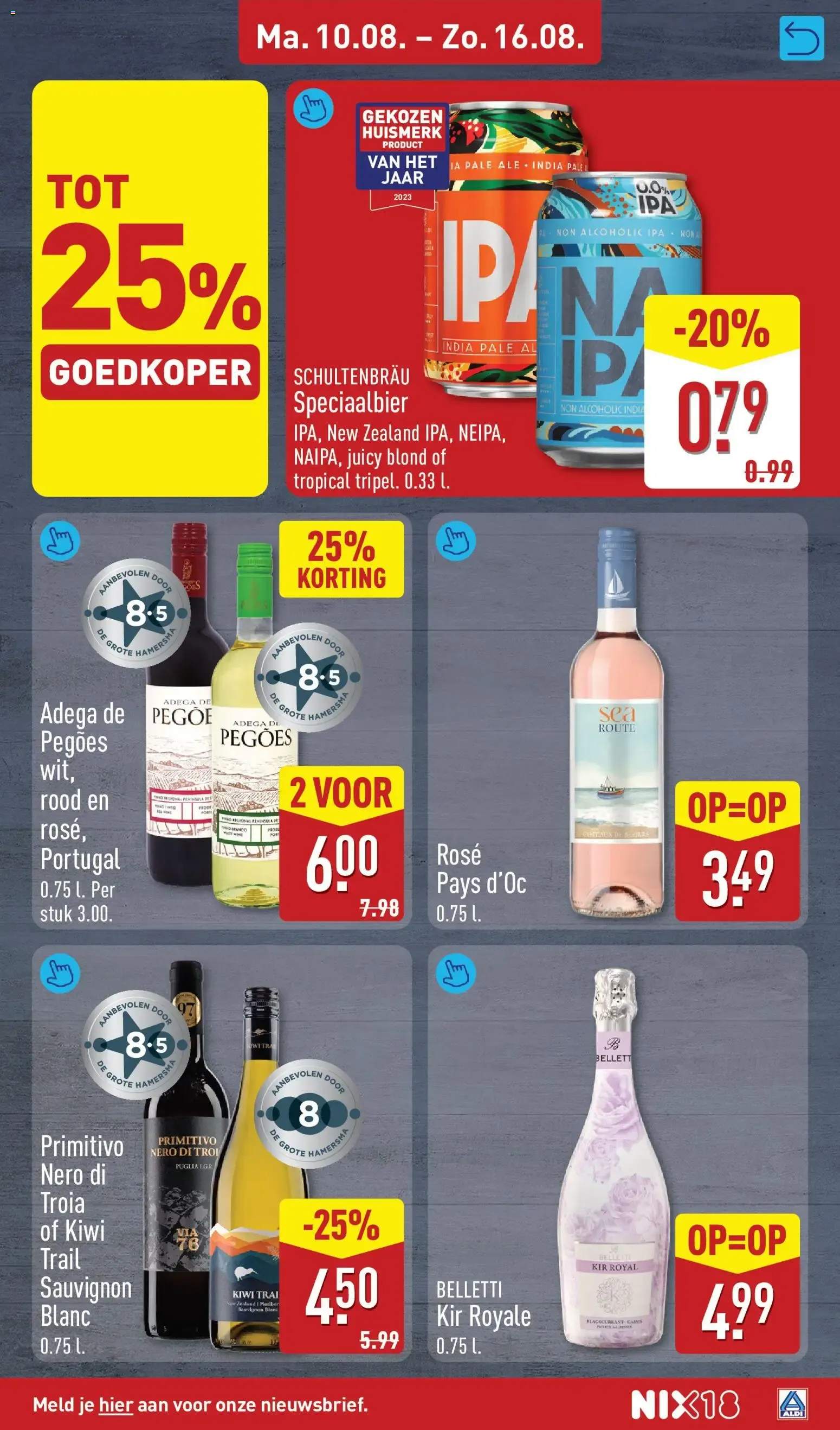 Aldi folder vanaf 10-08-2026 (volgende, deze week) van 10 augustus tot 16 augustus 2026 - Folder pagina 15
