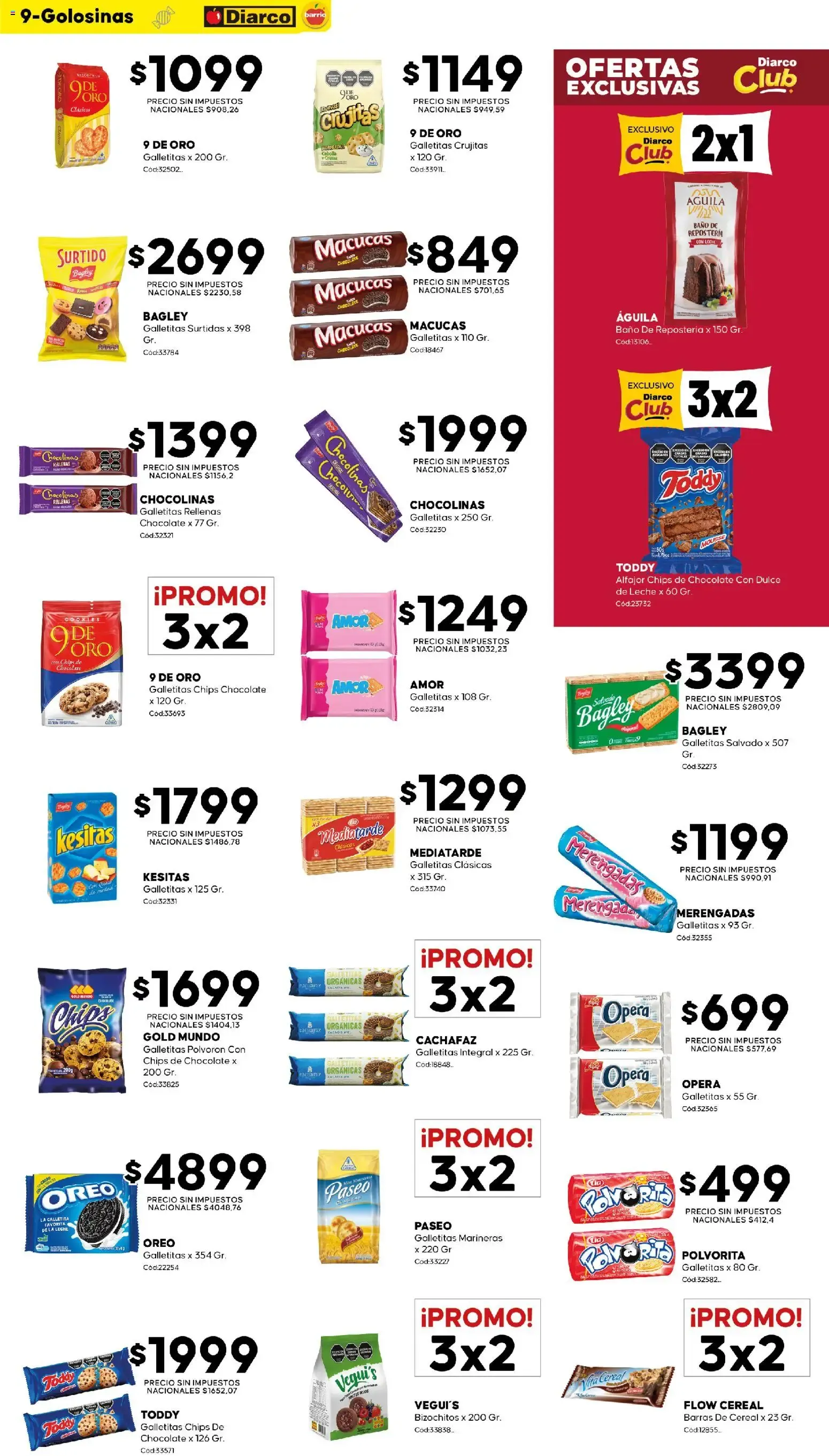 Ofertas de Diarco - Ofertas Diarco Barrio del 17/08/2026 - 21/08/2026 17 de agosto al 21 de agosto 2026 - Página 9 del catálogo