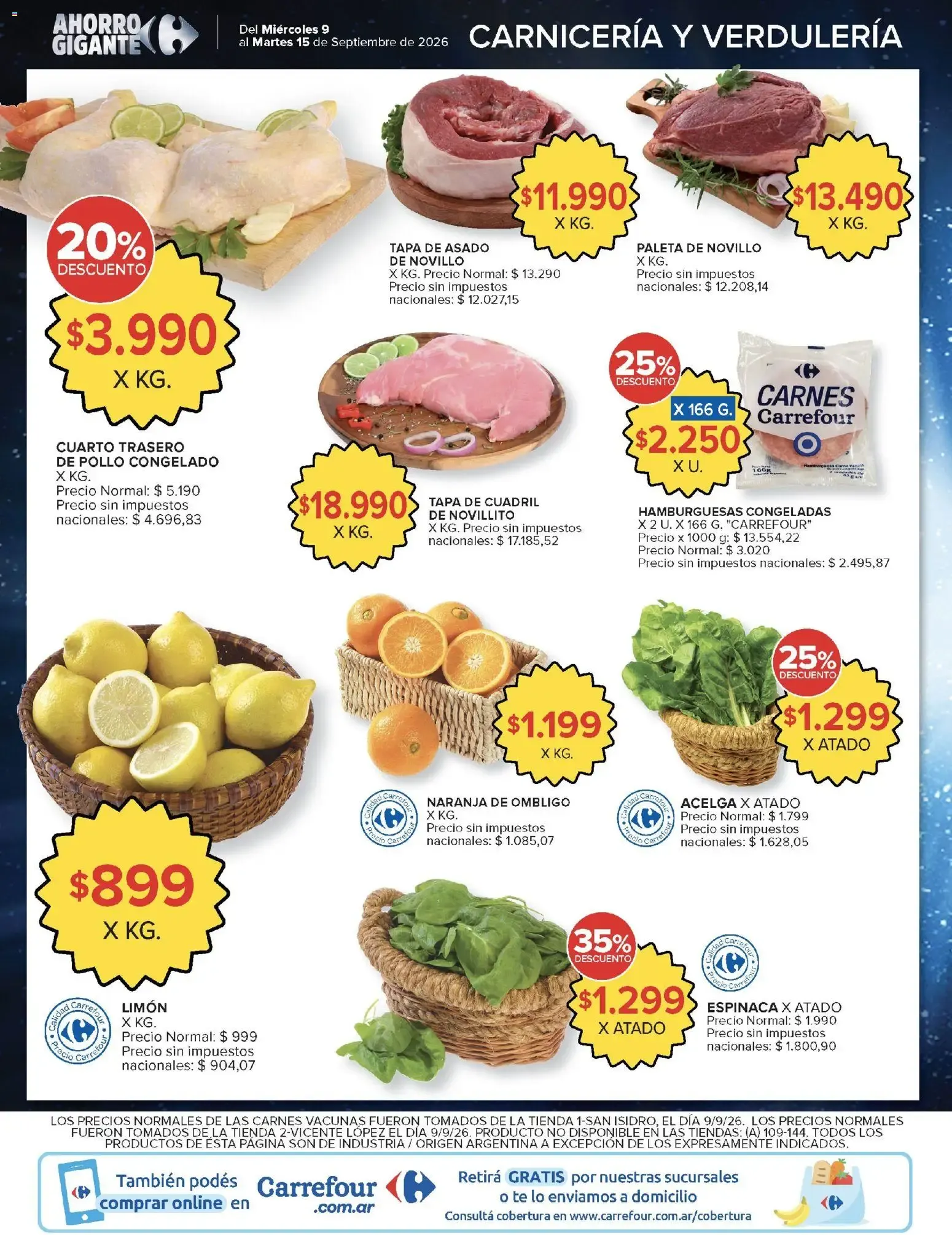 Ofertas de Ahorro Gigante 9 de septiembre al 15 de septiembre 2026 - Página 3 del catálogo